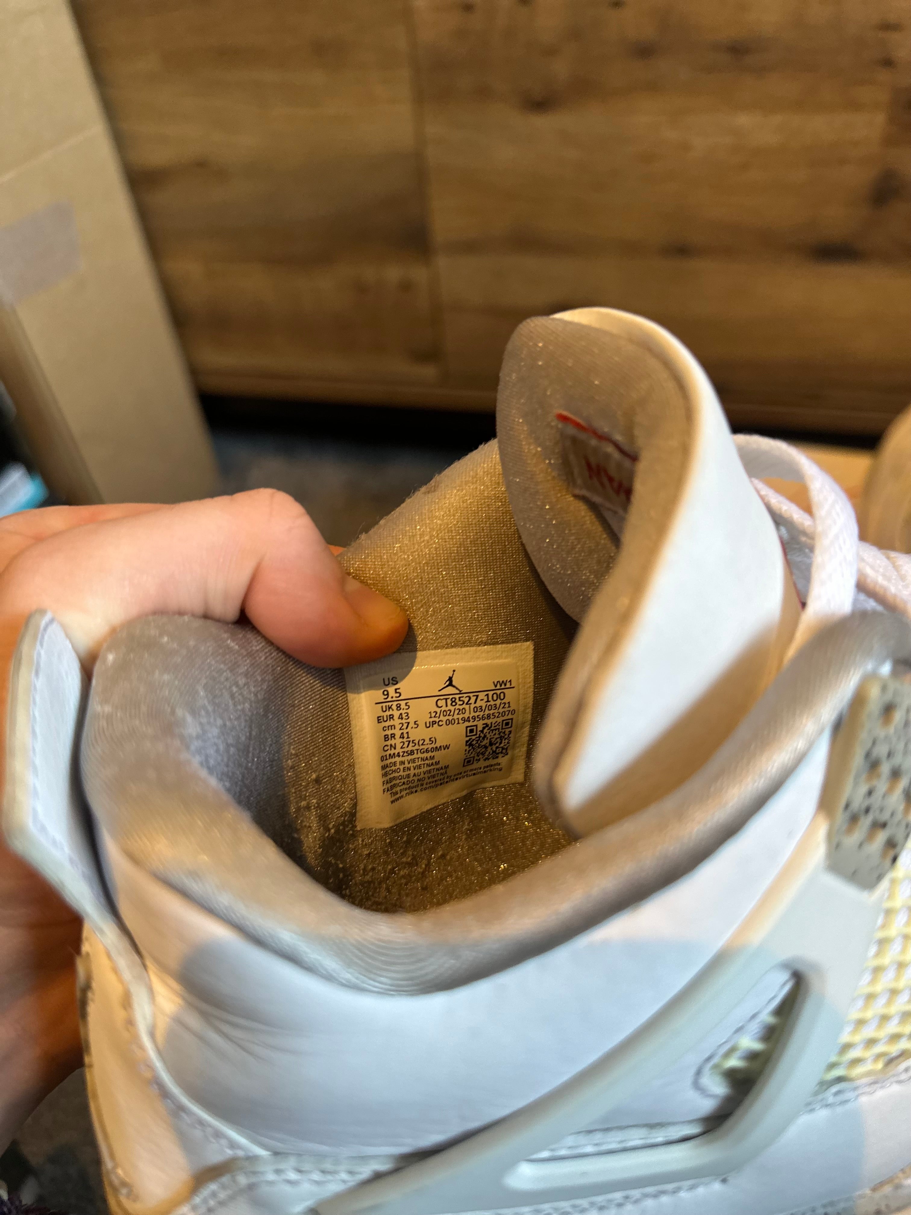 Nike Air Jordan 4 “White Oreo” U.K. 8.5