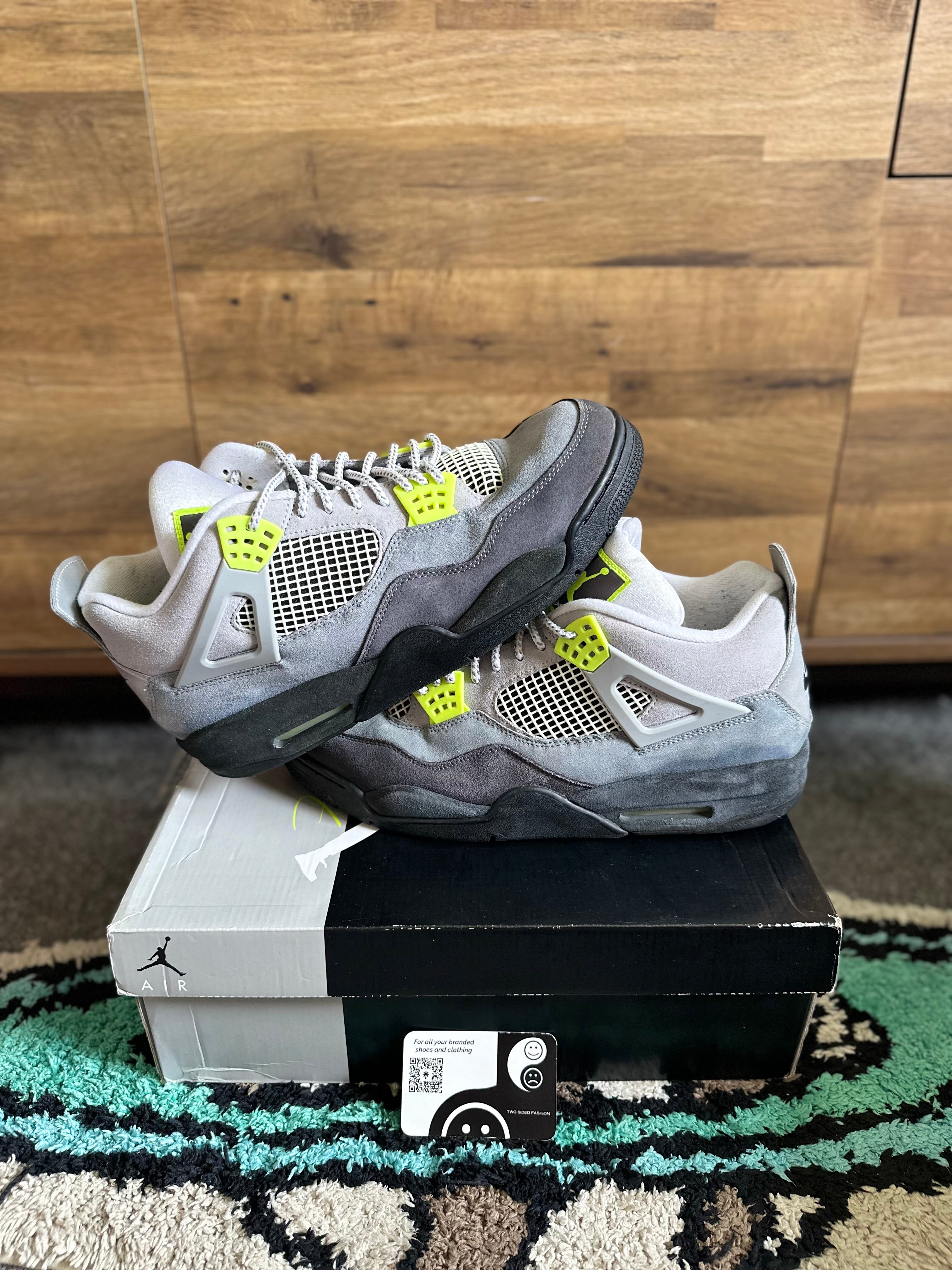 Nike Air Jordan 4 “Neons ” U.K. 12