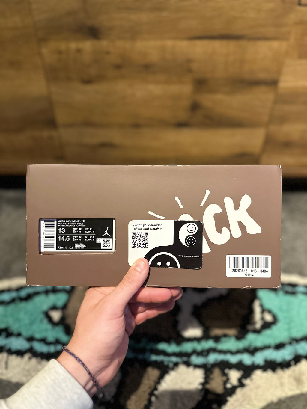 Nike Jordan Jump-man Jack TR “Travis Scott Bright Cactus MULTIPLE SIZES AVAILABLE