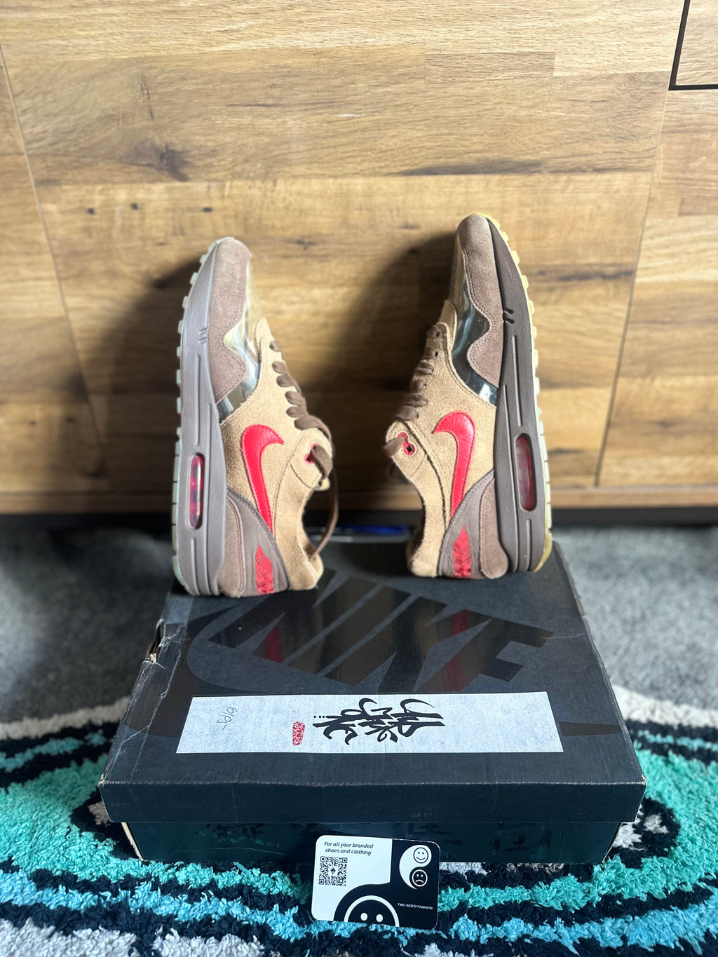 Nike air max 1 “CLOT Kiss Of Death CHA” U.K. 8.5