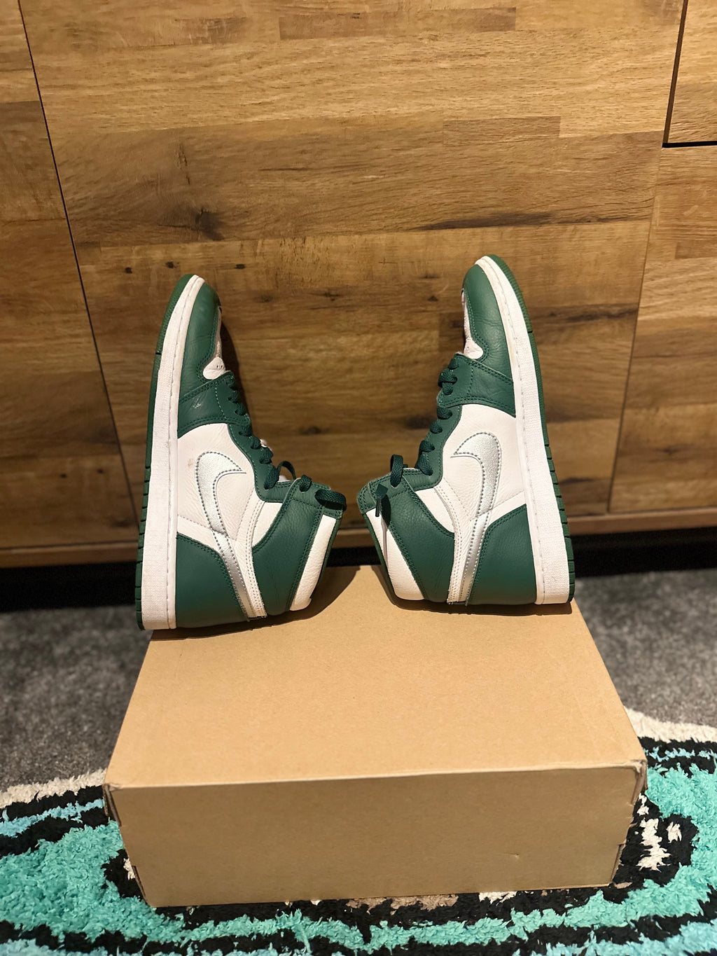 Nike Air Jordan 1 high “George Green ” U.K. 9