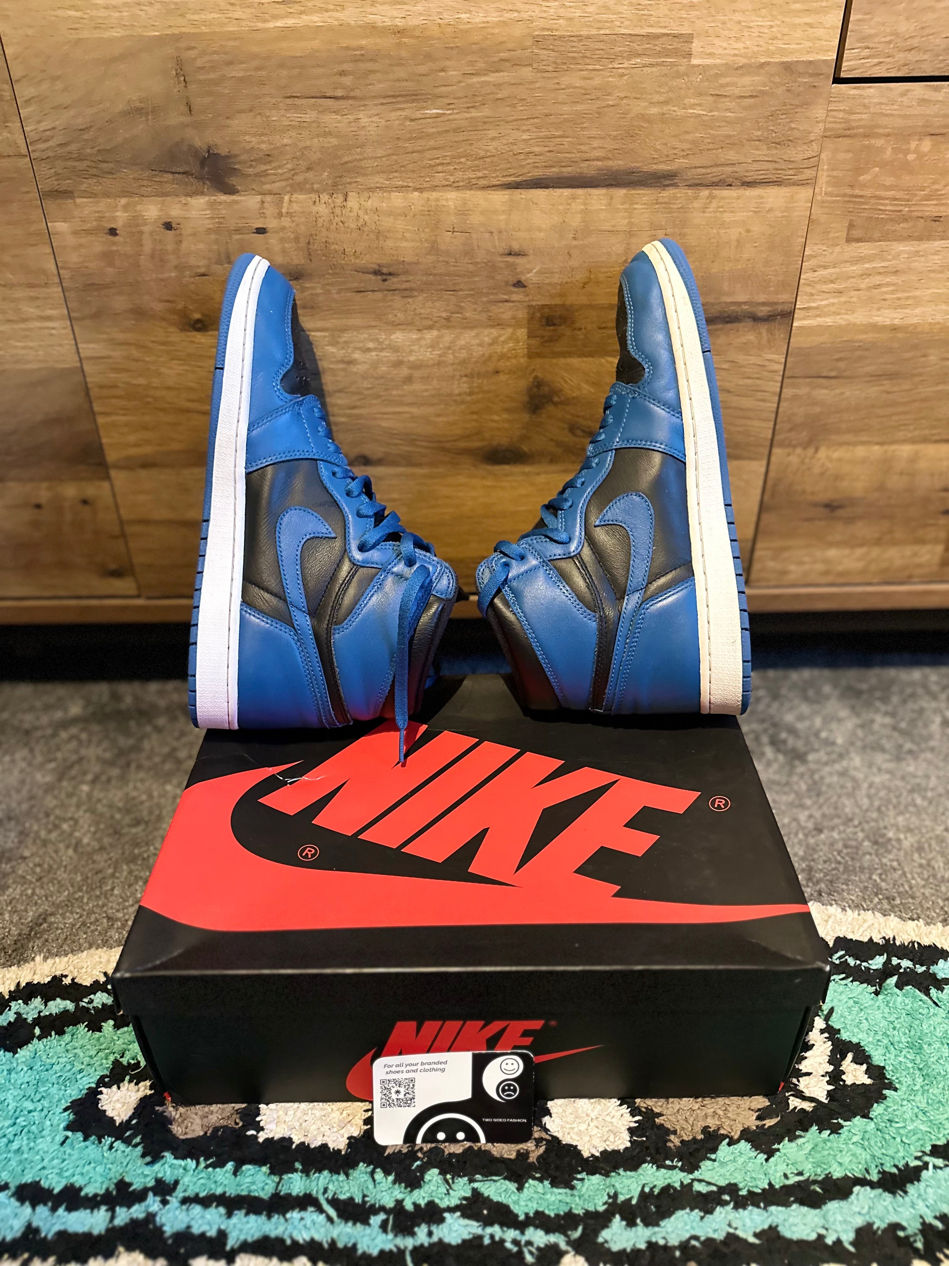 Jordan 1 Retro High “Dark Marina Blue” U.K. 10