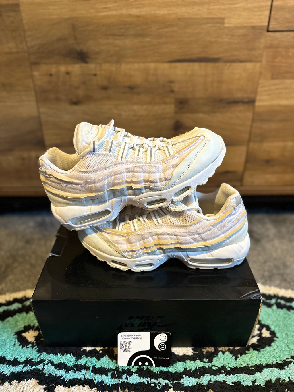 Nike Air max 95 “Comme Des Garçons White” U.K. 8.5
