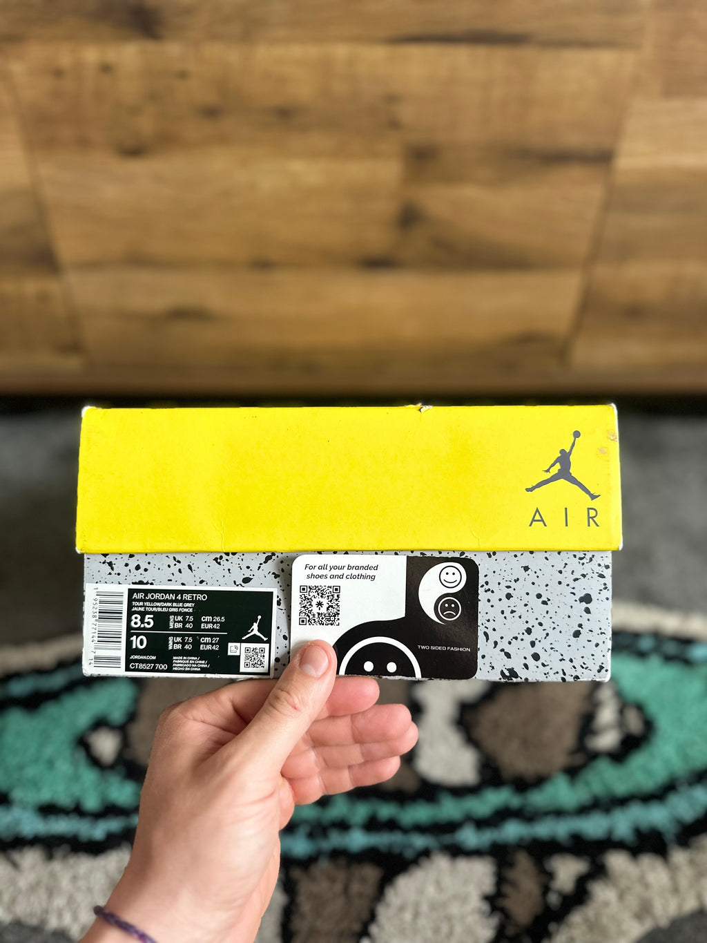 Nike Air Jordan 4 “Lightning” U.K. 7.5