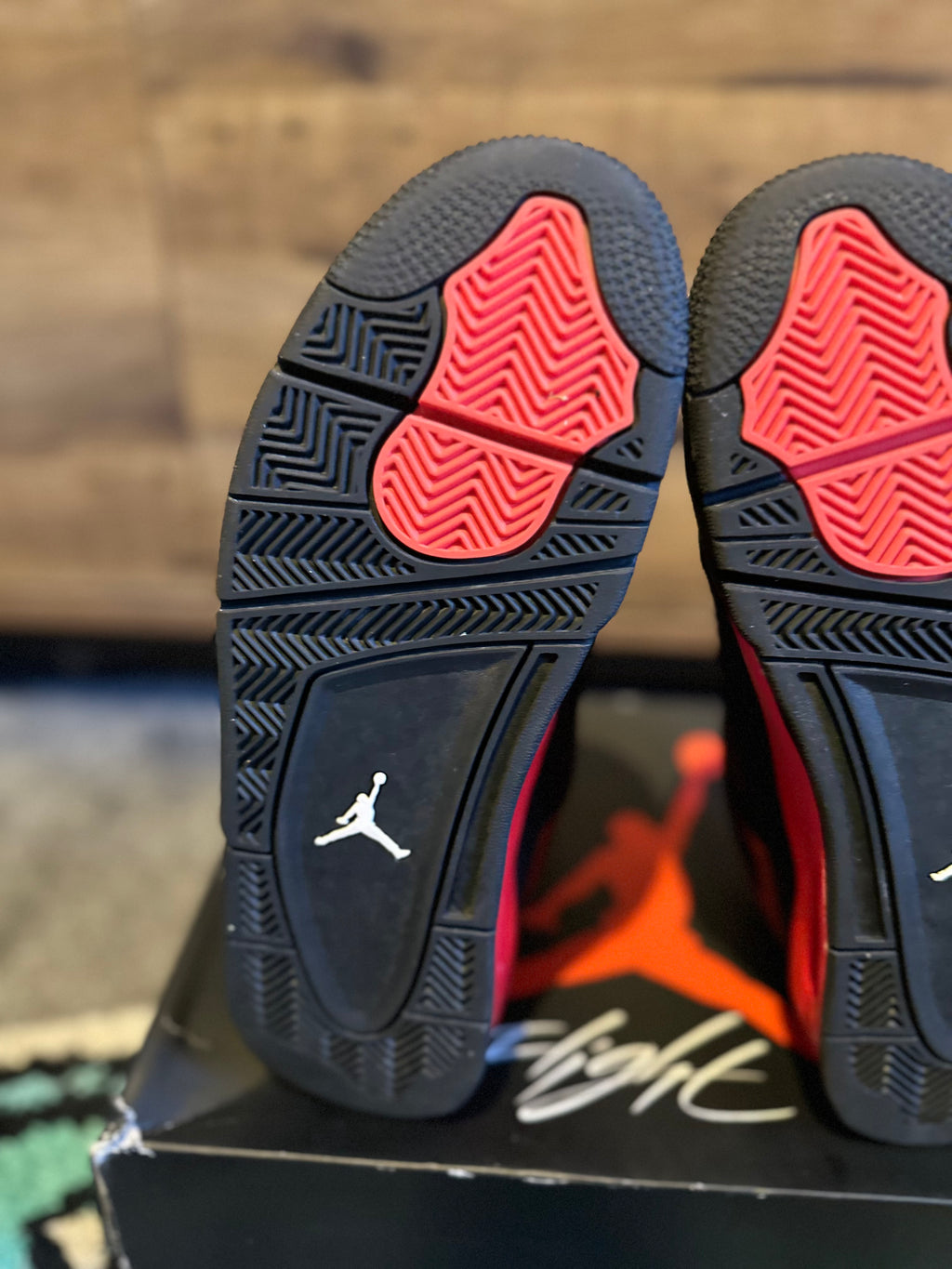 Nike Air Jordan 4 “Red Thunders” U.K. 7.5