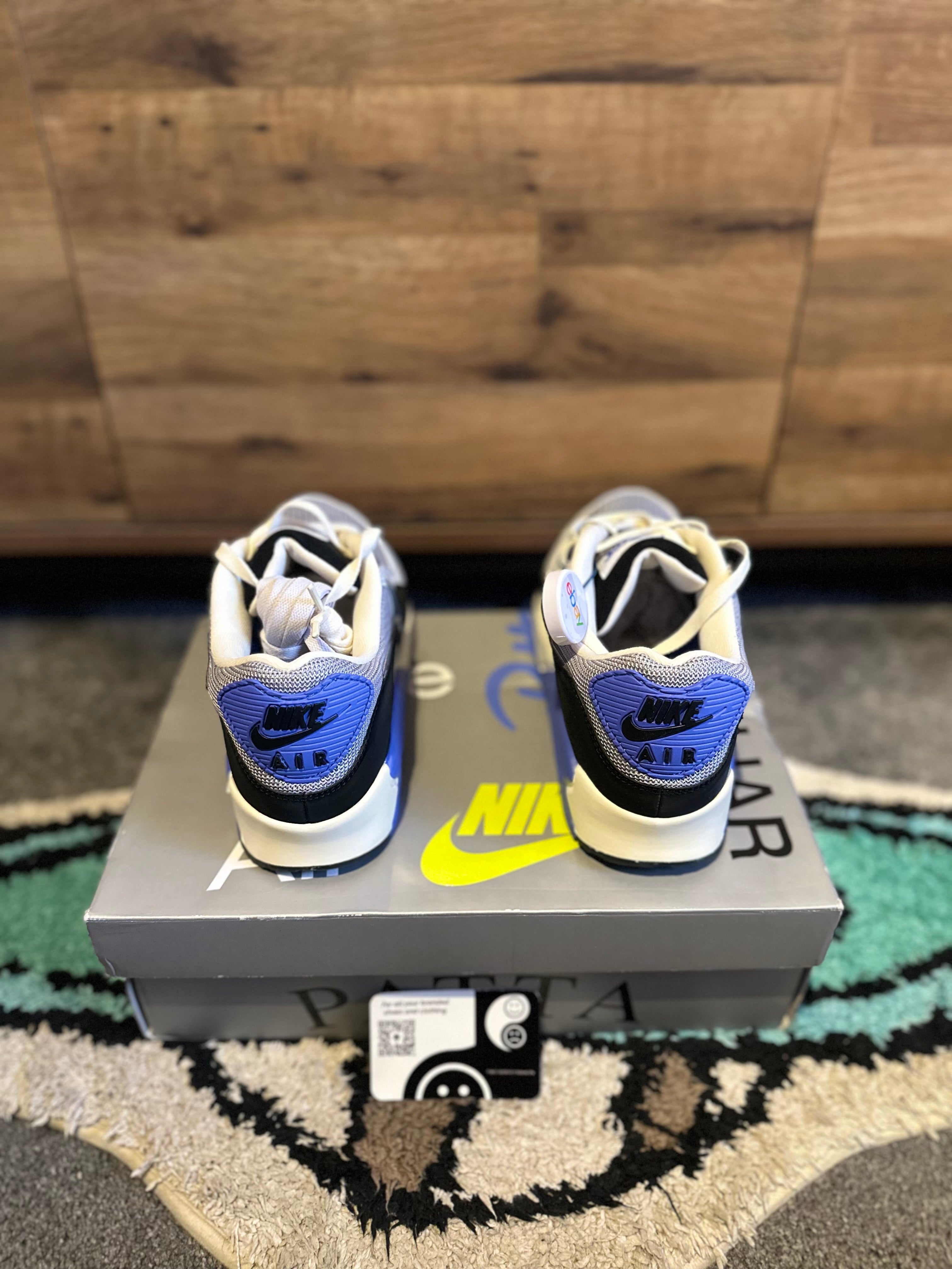 Nike air max 90 “Patta Wave Sapphire ” U.K. 8.5
