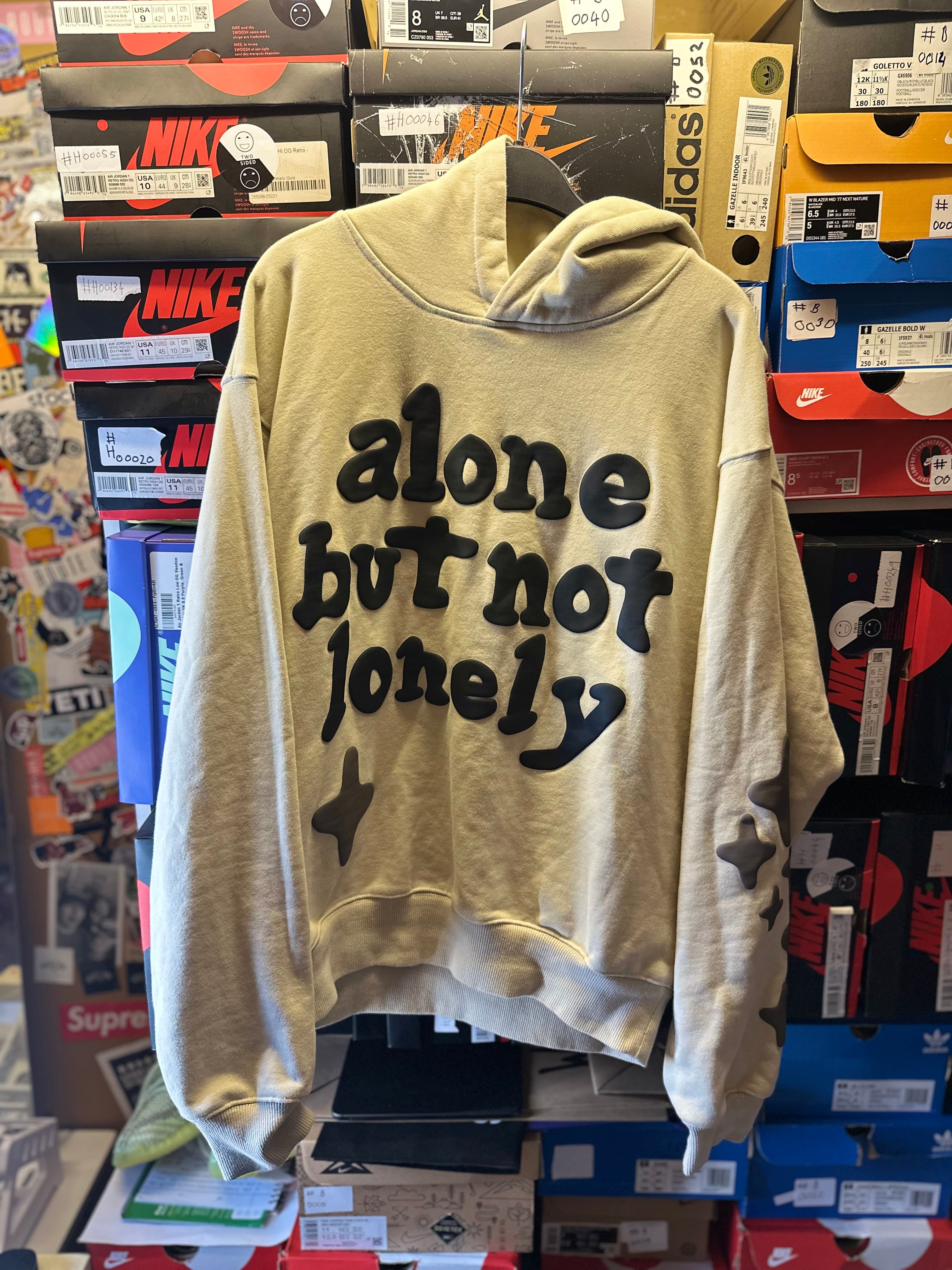 Broken Planet Hoodie “Alone But Not Forgotten  ” Size Medium