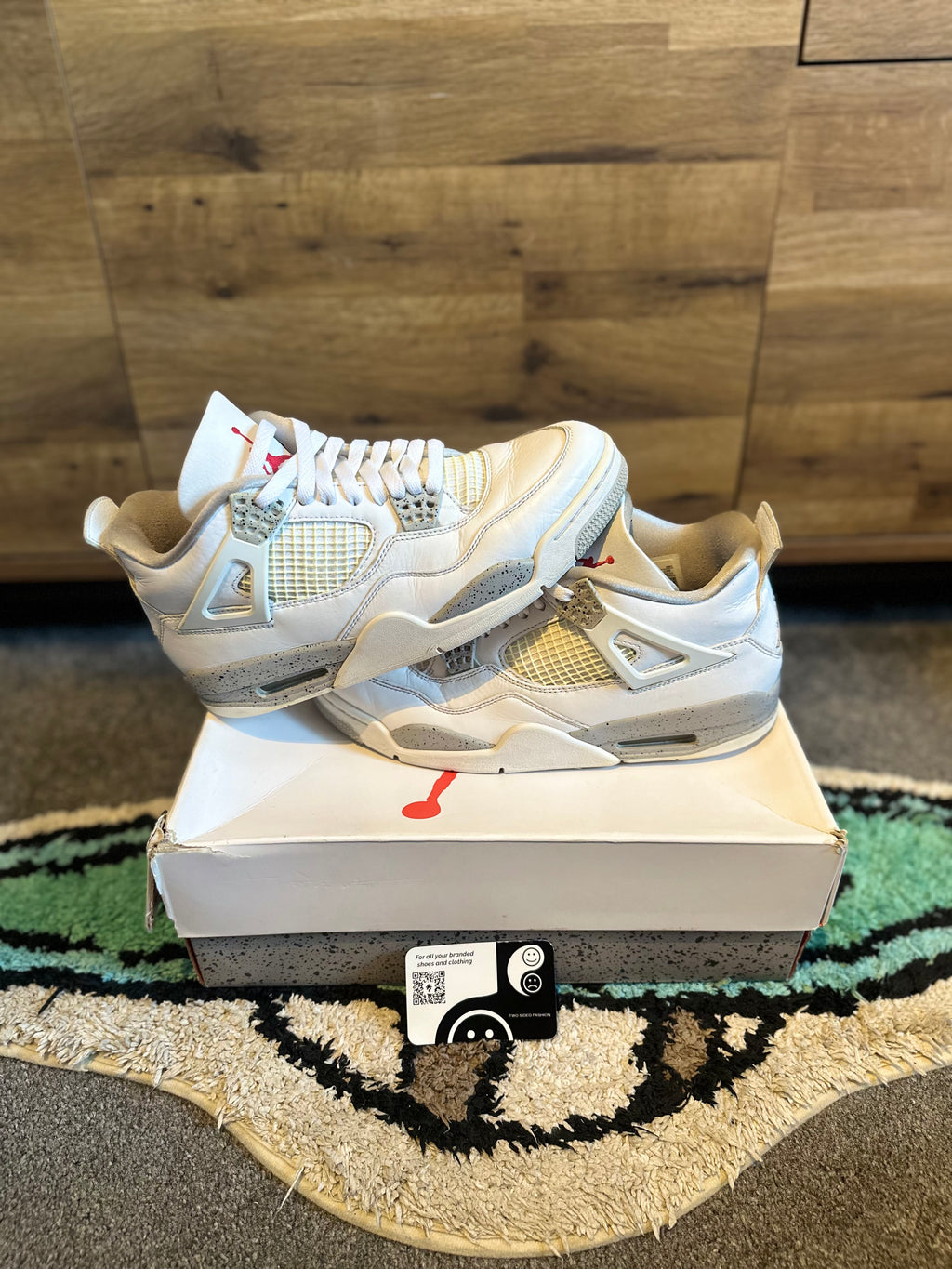 Nike Air Jordan 4 “White Oreo” U.K. 8.5