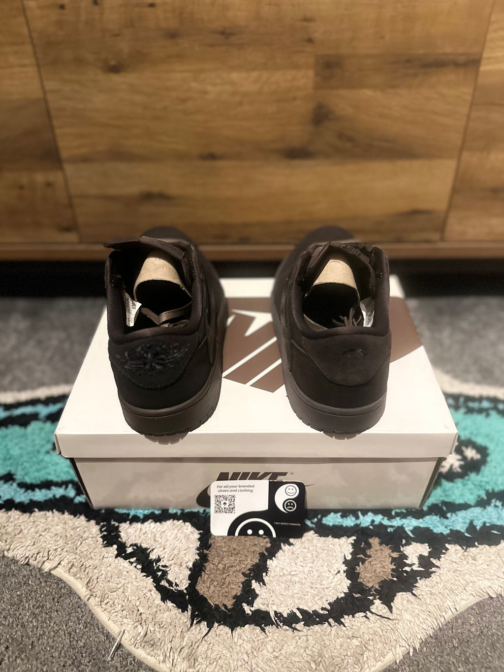 Nike Air Jordan 1 Travis Scott “Velvet brown” U.K. 8