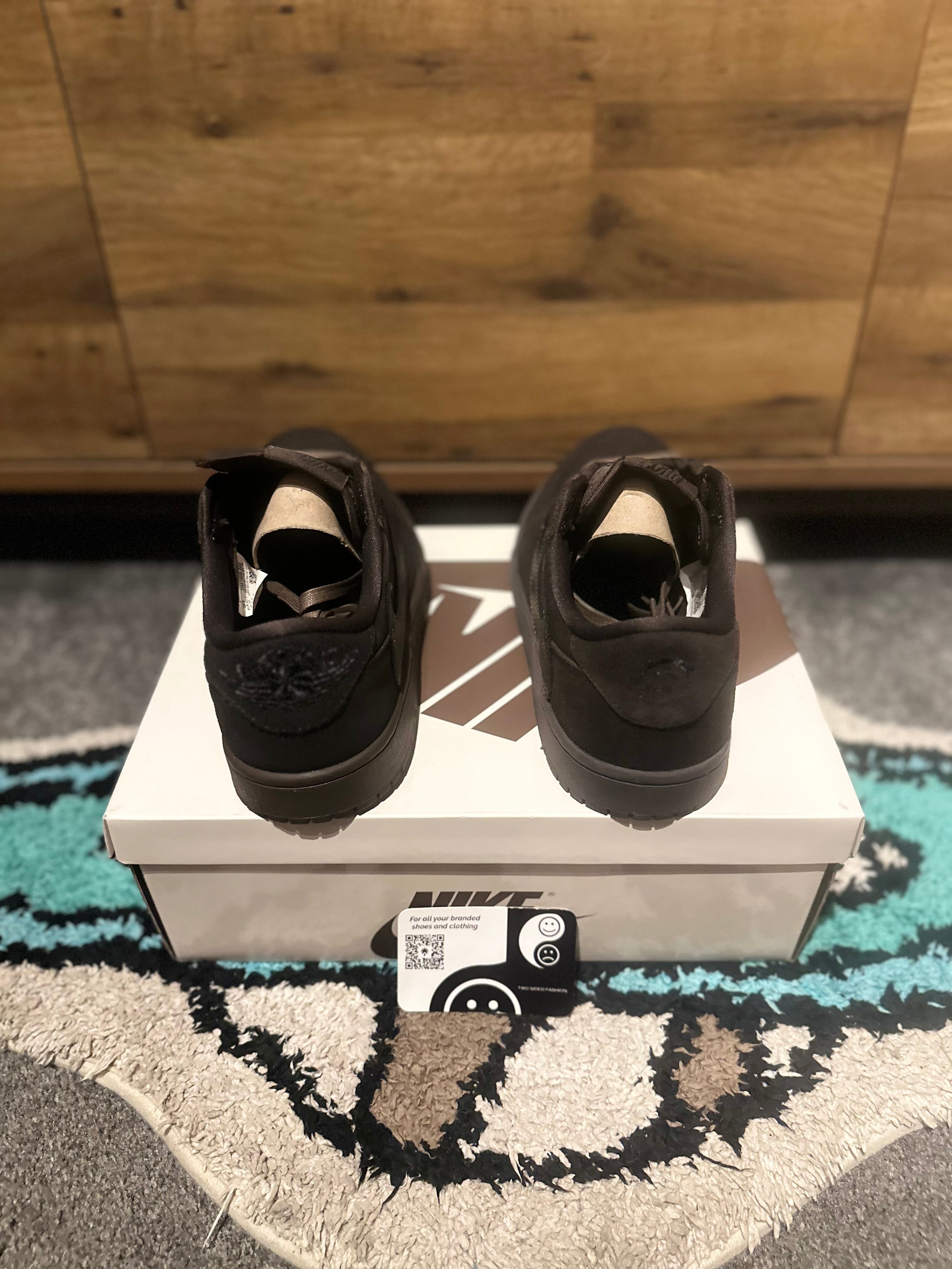 Nike Air Jordan 1 Travis Scott “Velvet brown” U.K. 8