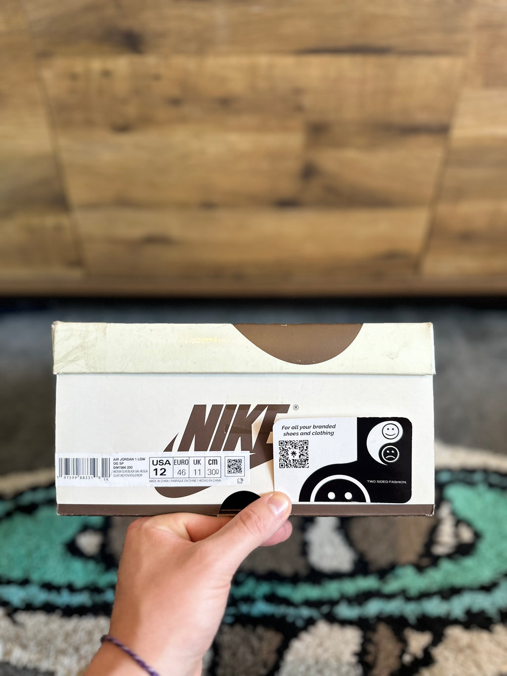 Nike Air Jordan 1 Travis Scott “Medium Olive” U.K. 11