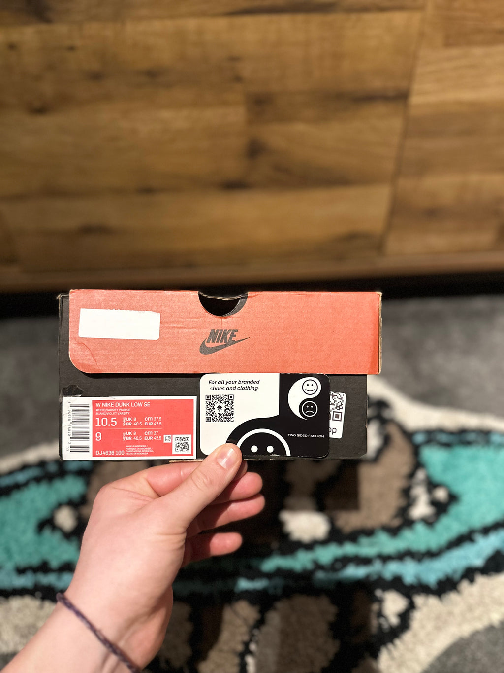 Nike Dunk “ Flip The Old School ” U.K. 8