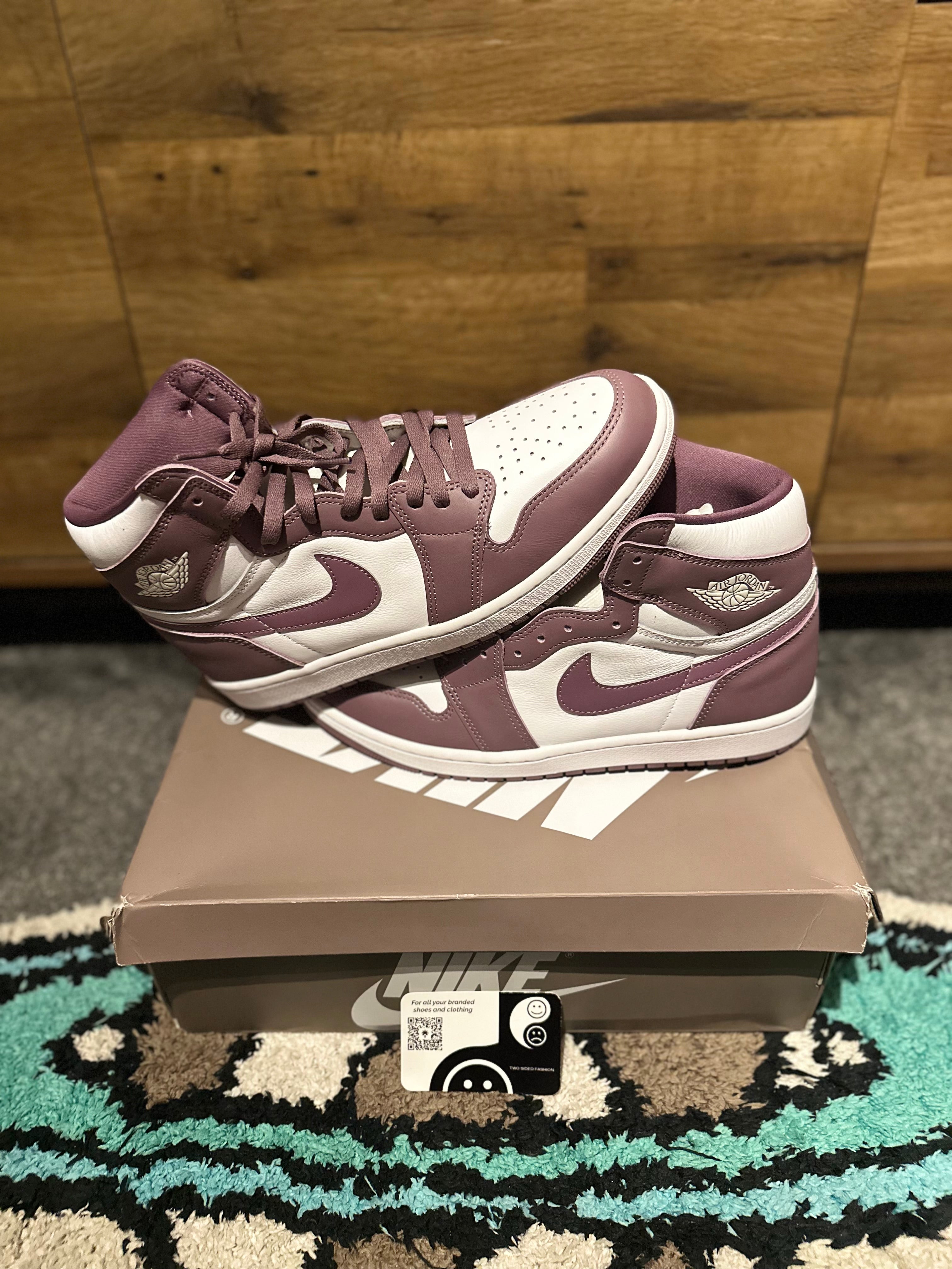 Jordan 1 Retro High “Mauve” U.K. 10