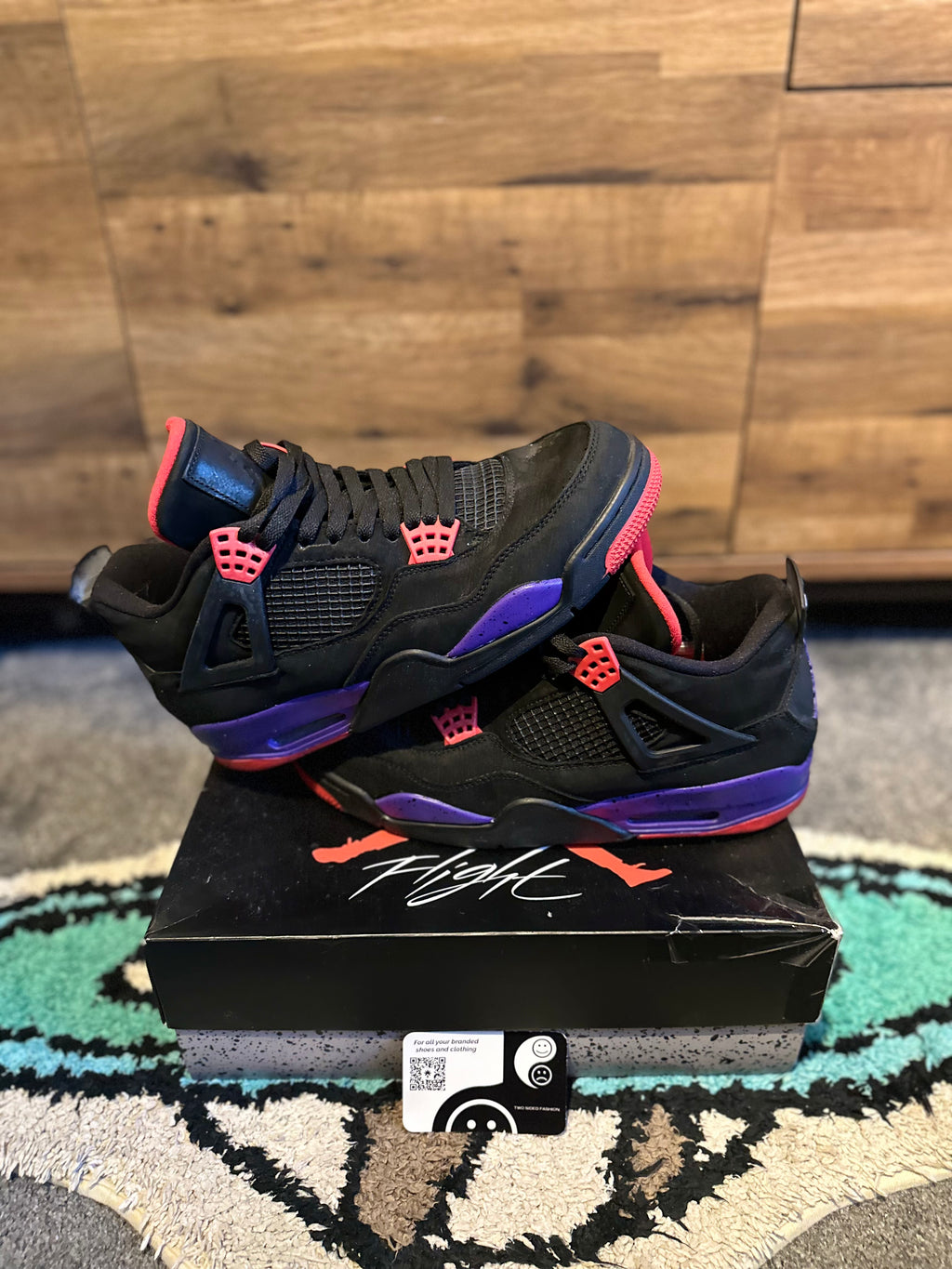 Nike Air Jordan 4 “Raptors ” U.K. 9.5