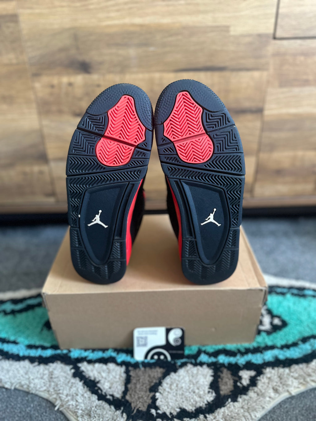 Nike Air Jordan 4 “Red Thunder ” U.K. 8.5