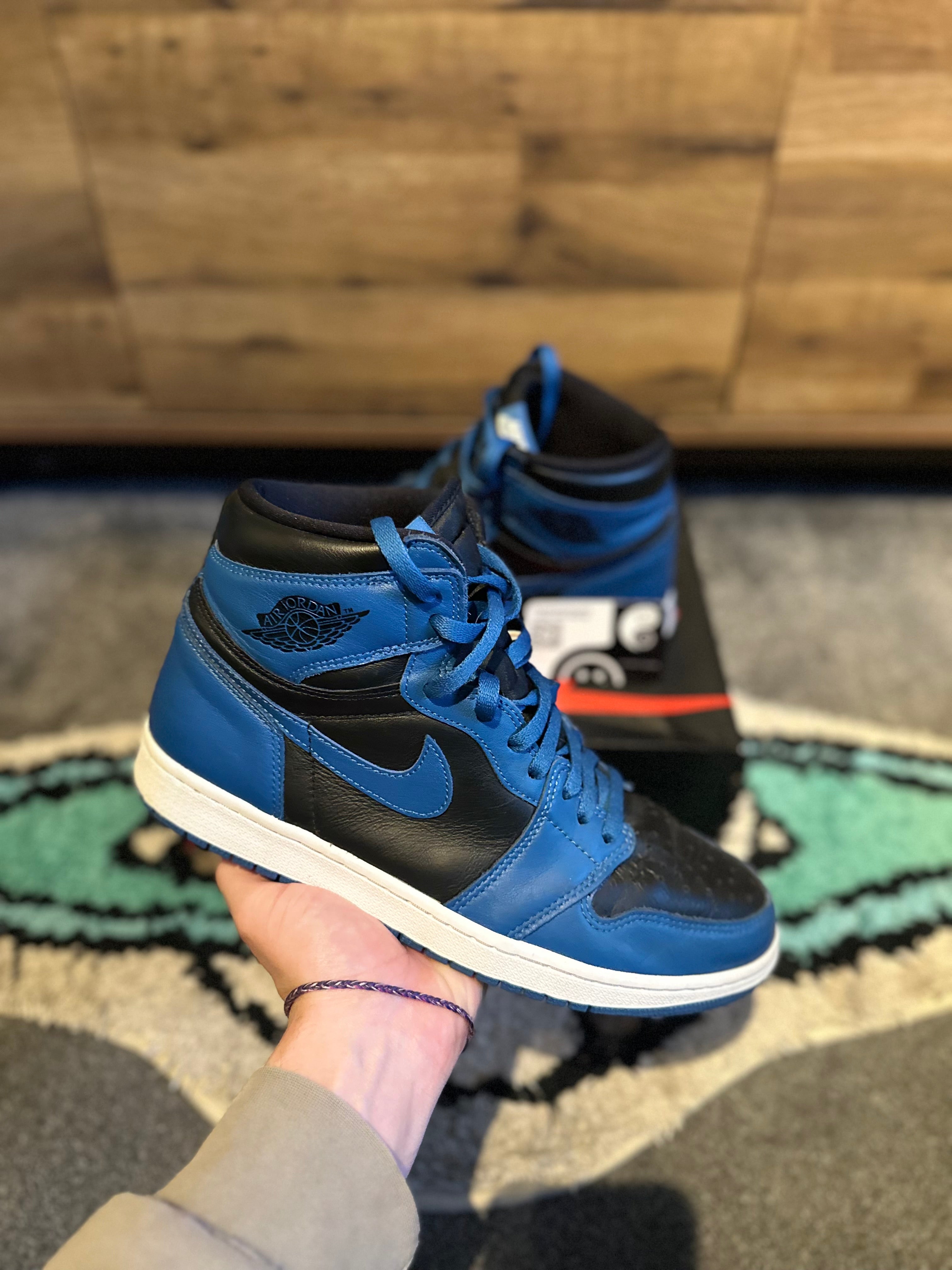 Jordan 1 Retro High “Dark Marina Blue” U.K. 10