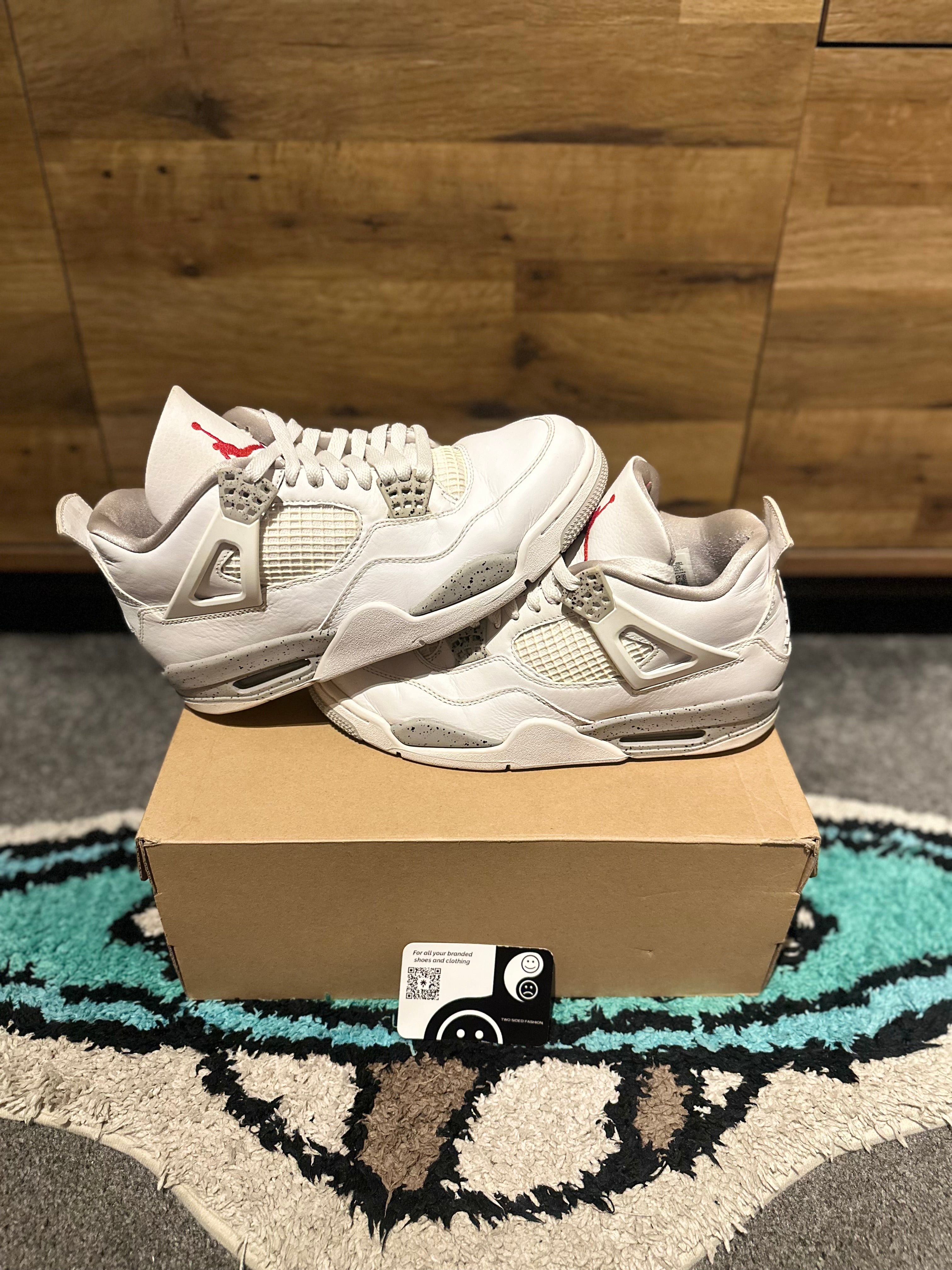 Nike Air Jordan 4 “White Oreo” U.K. 7