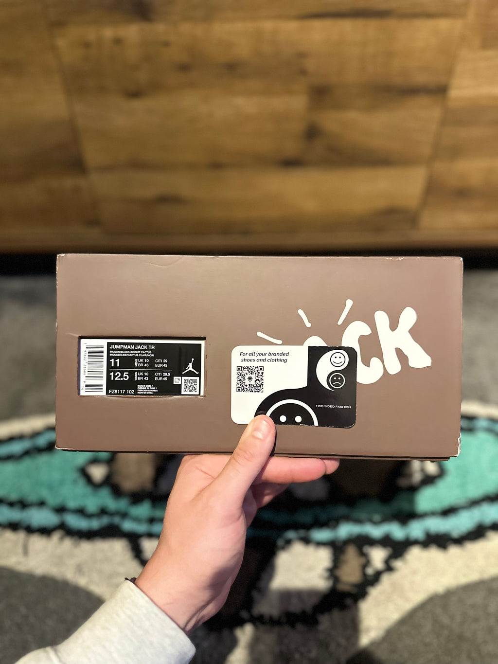 Nike Jordan Jump-man Jack TR “Travis Scott Bright Cactus MULTIPLE SIZES AVAILABLE