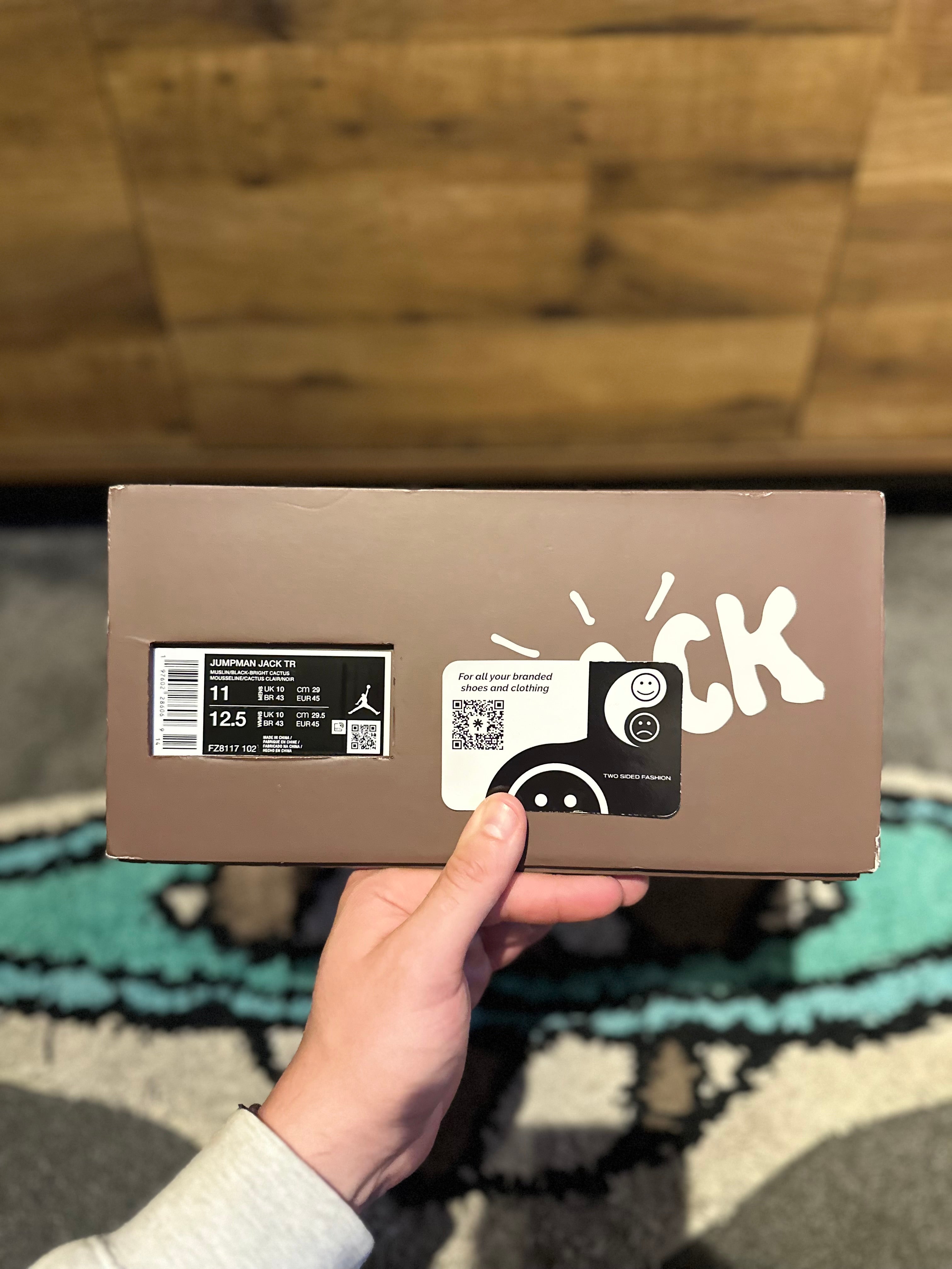 Nike Jordan Jump-man Jack TR “Travis Scott Bright Cactus MULTIPLE SIZES AVAILABLE