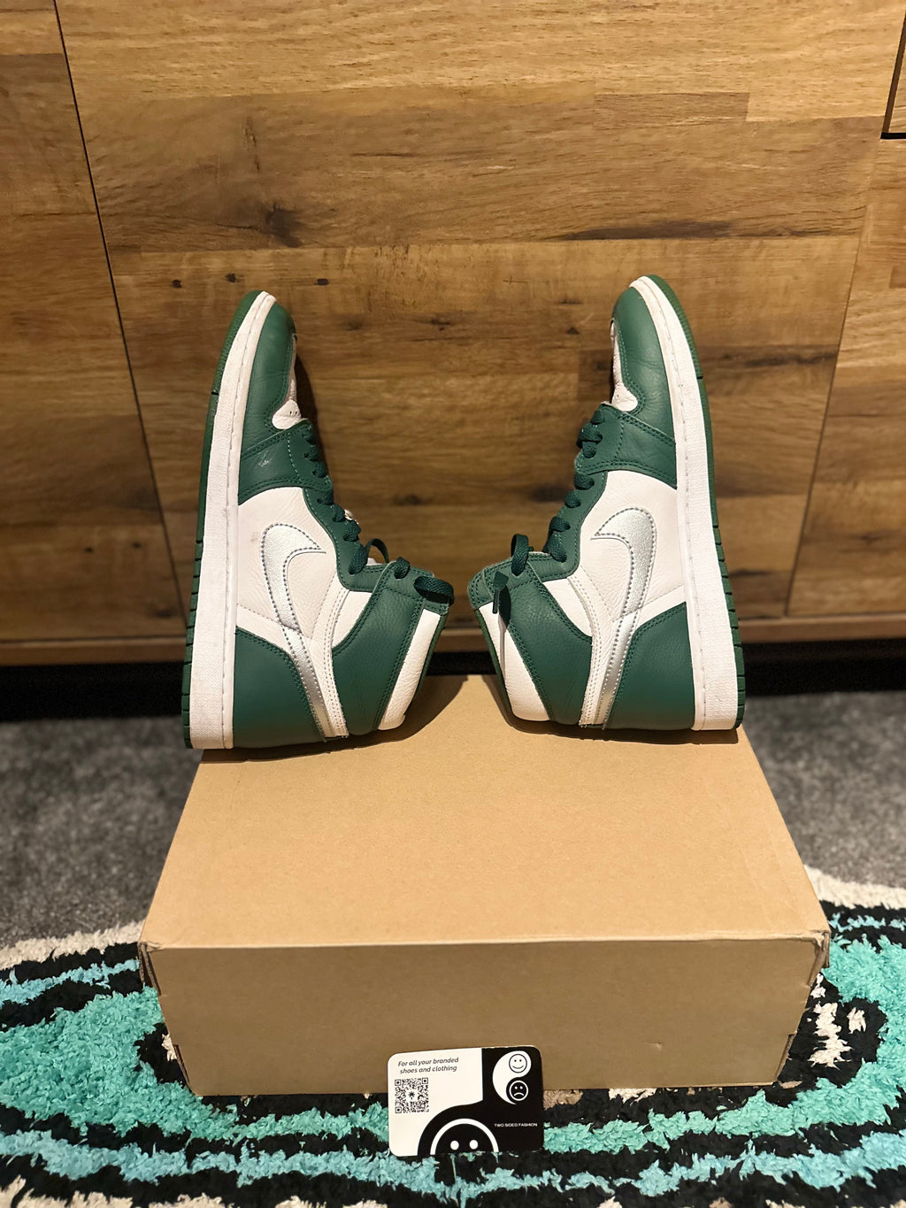 Nike Air Jordan 1 high “George Green ” U.K. 9