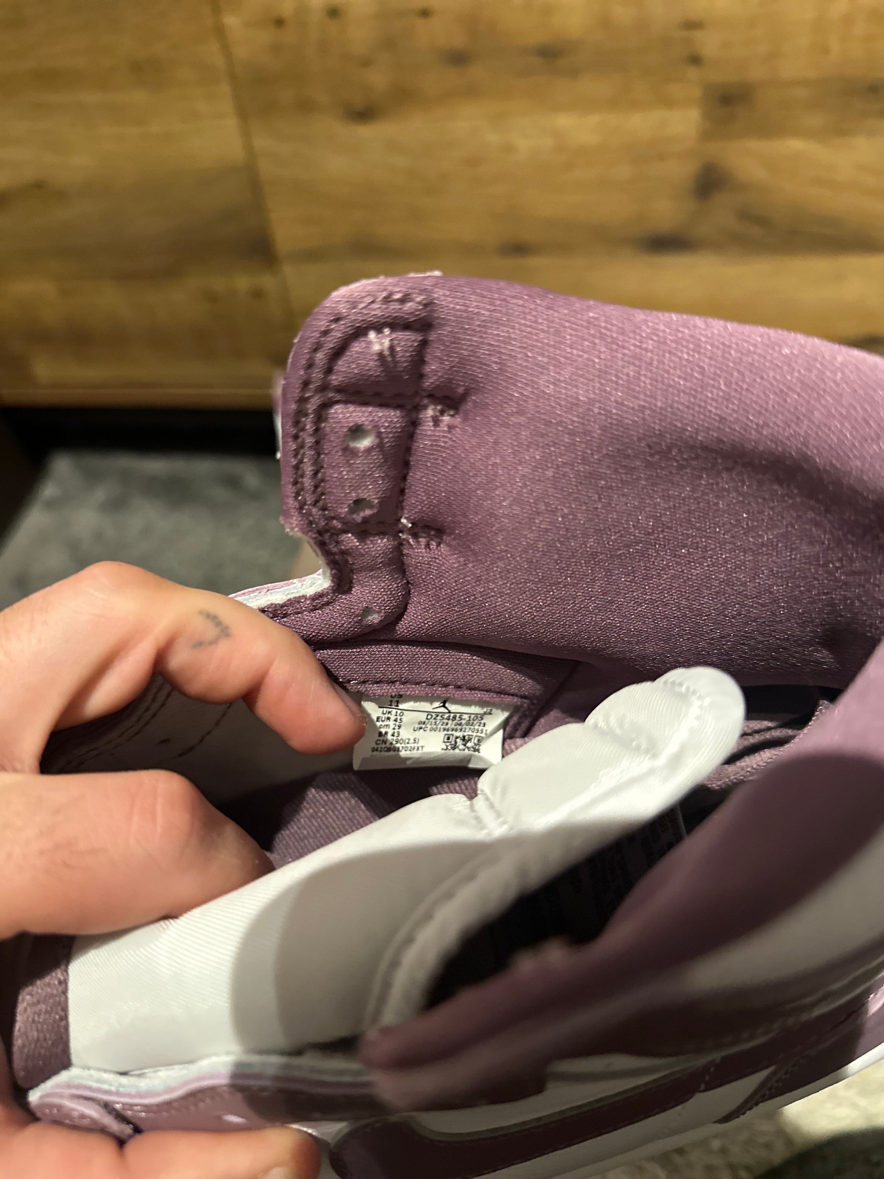 Jordan 1 Retro High “Mauve” U.K. 10