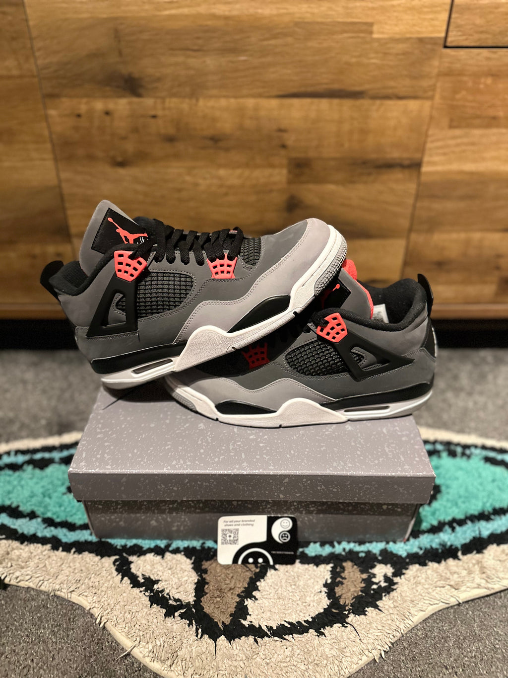 Nike Air Jordan 4 “ Infrared ” U.K. 10