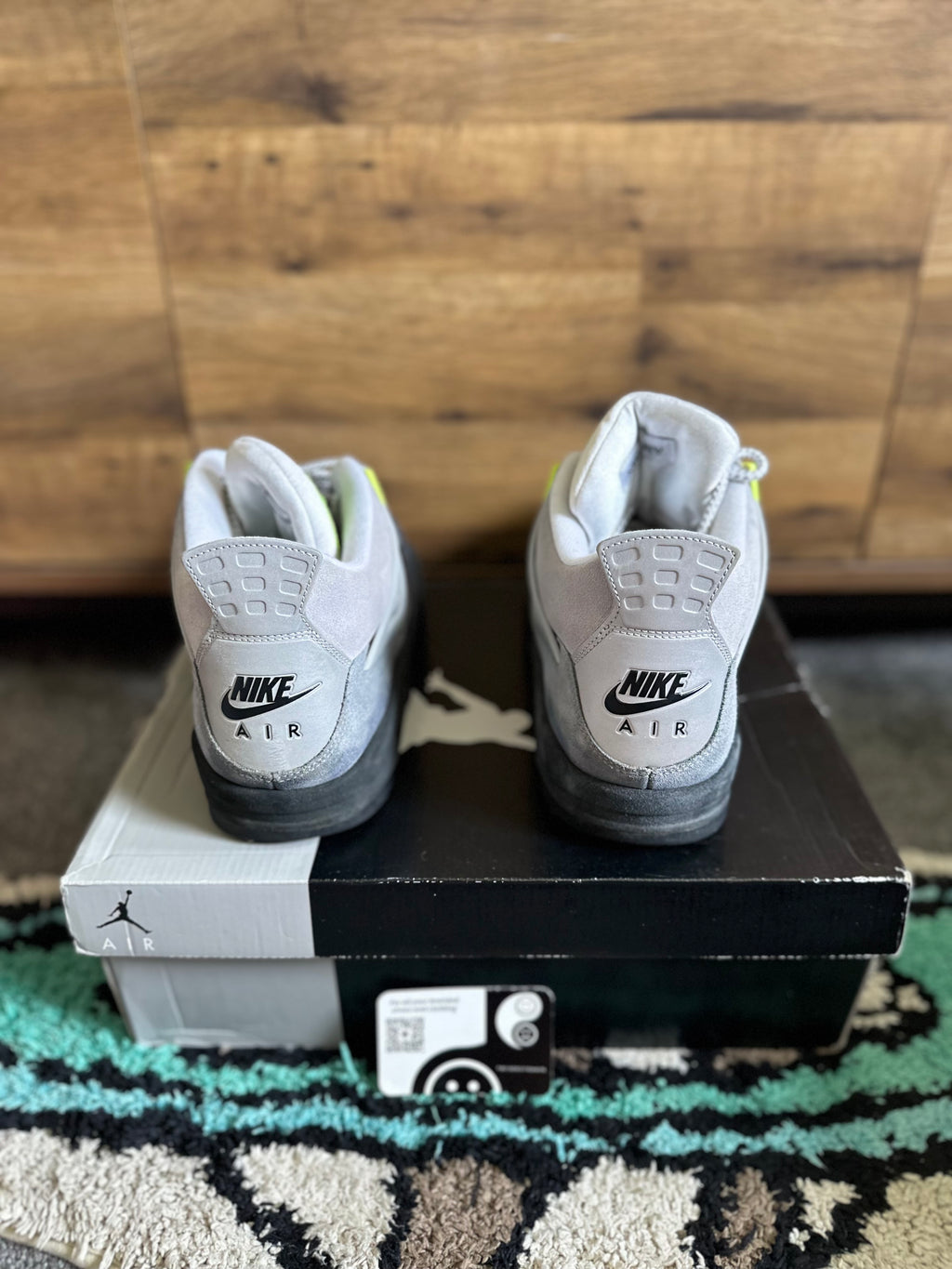 Nike Air Jordan 4 “Neons ” U.K. 12