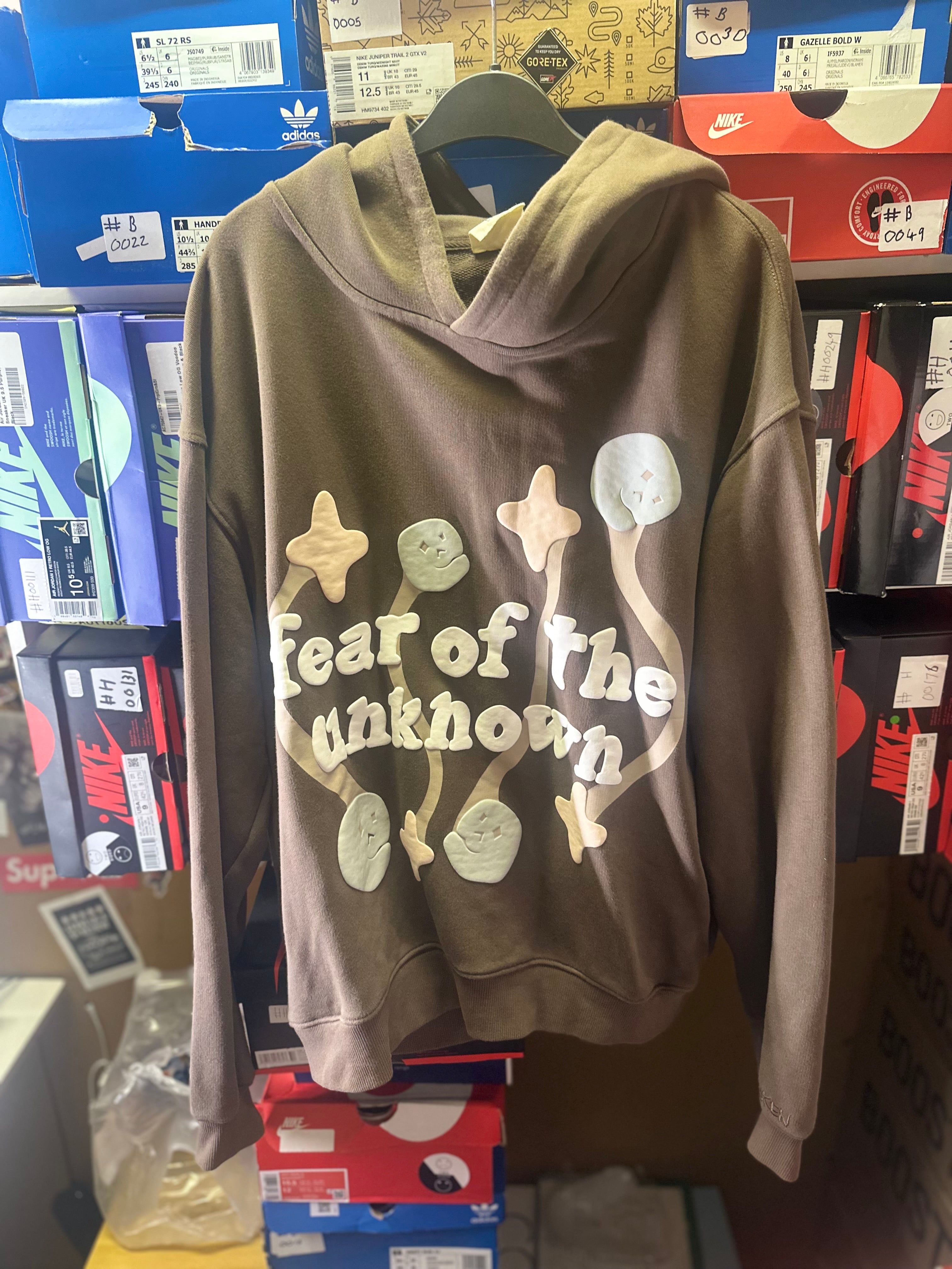 Broken Planet hoodie “Fear Of The Unknown ” Size Large