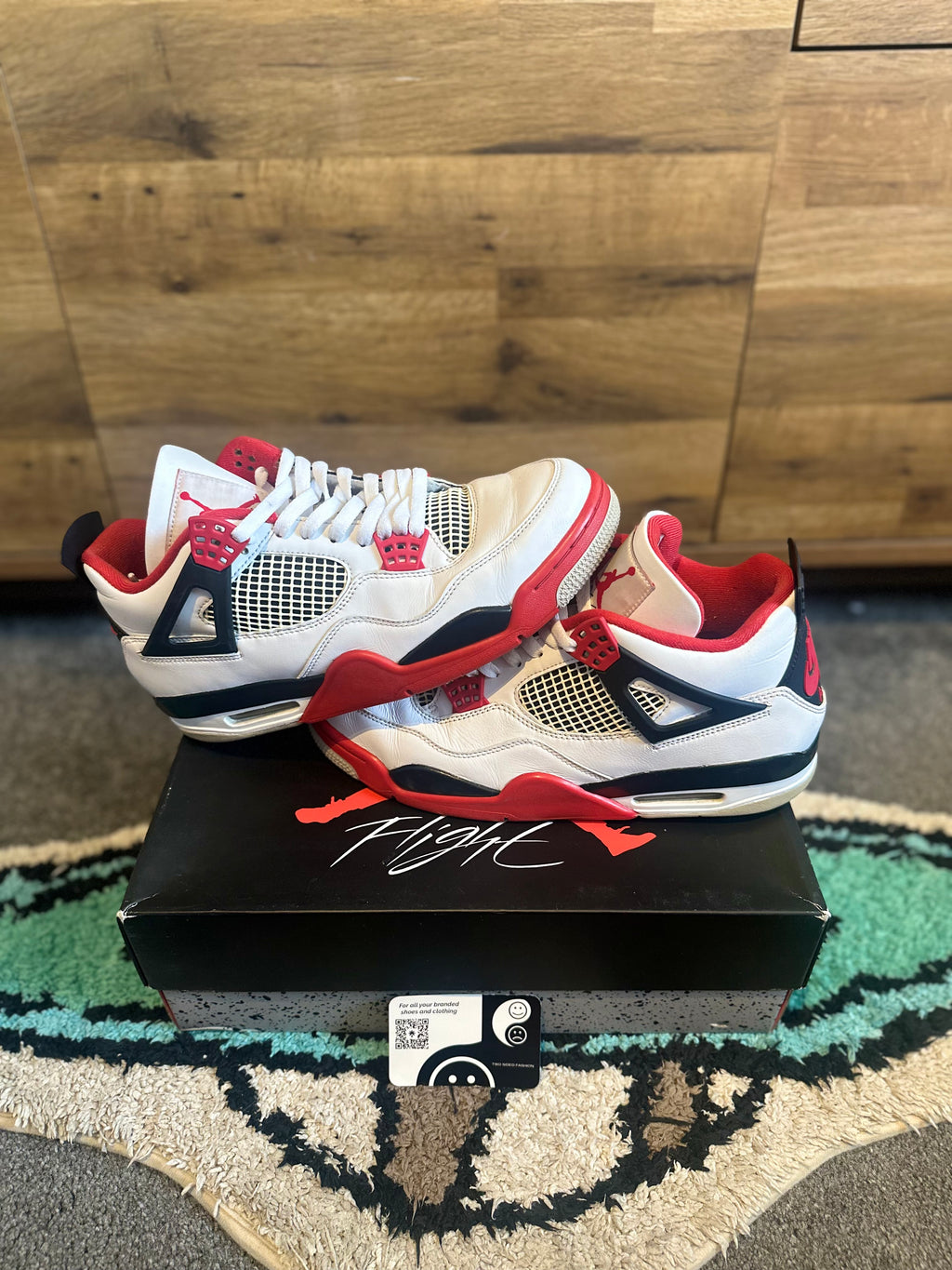 Nike Air Jordan 4 “Fire Red 2020” U.K. 9.5