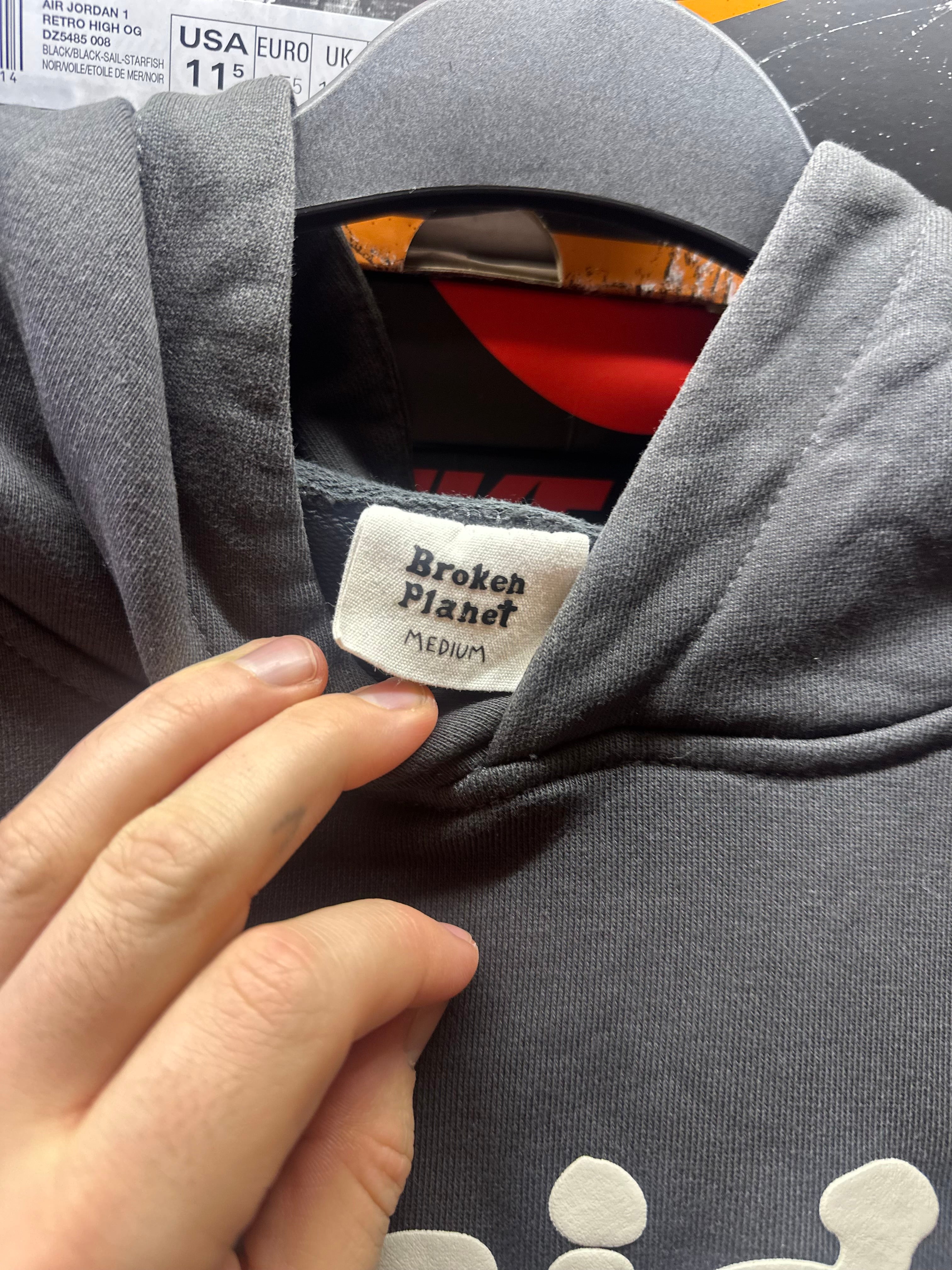 Broken Planet Hoodie “Farside of the moon ” Size Medium