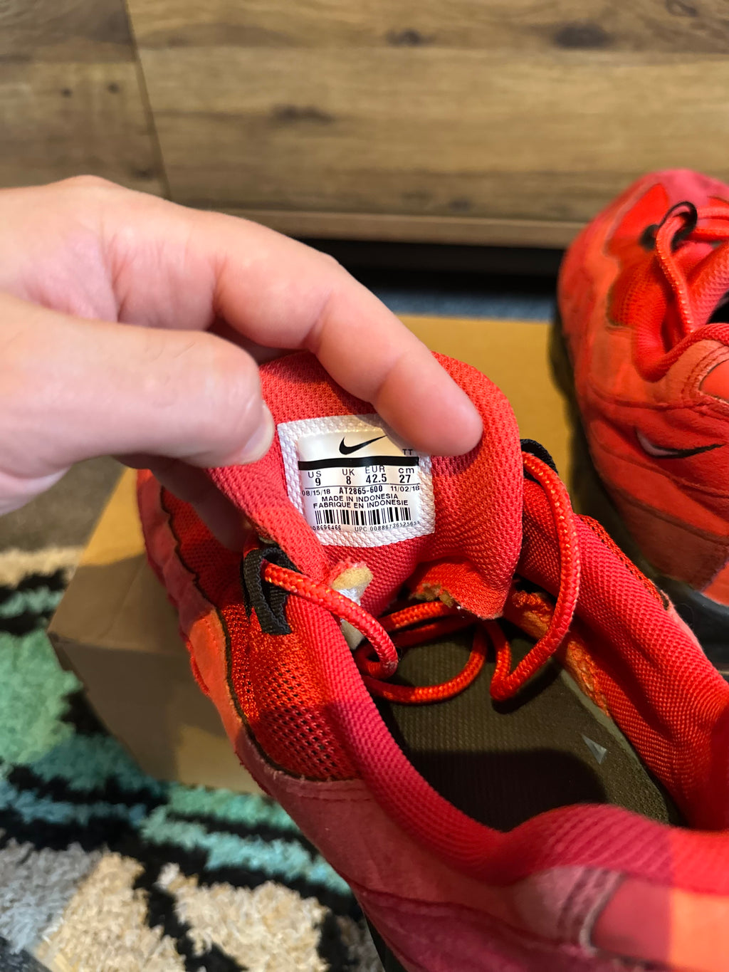 Nike Air max 95 “Habanero Red” U.K. 8