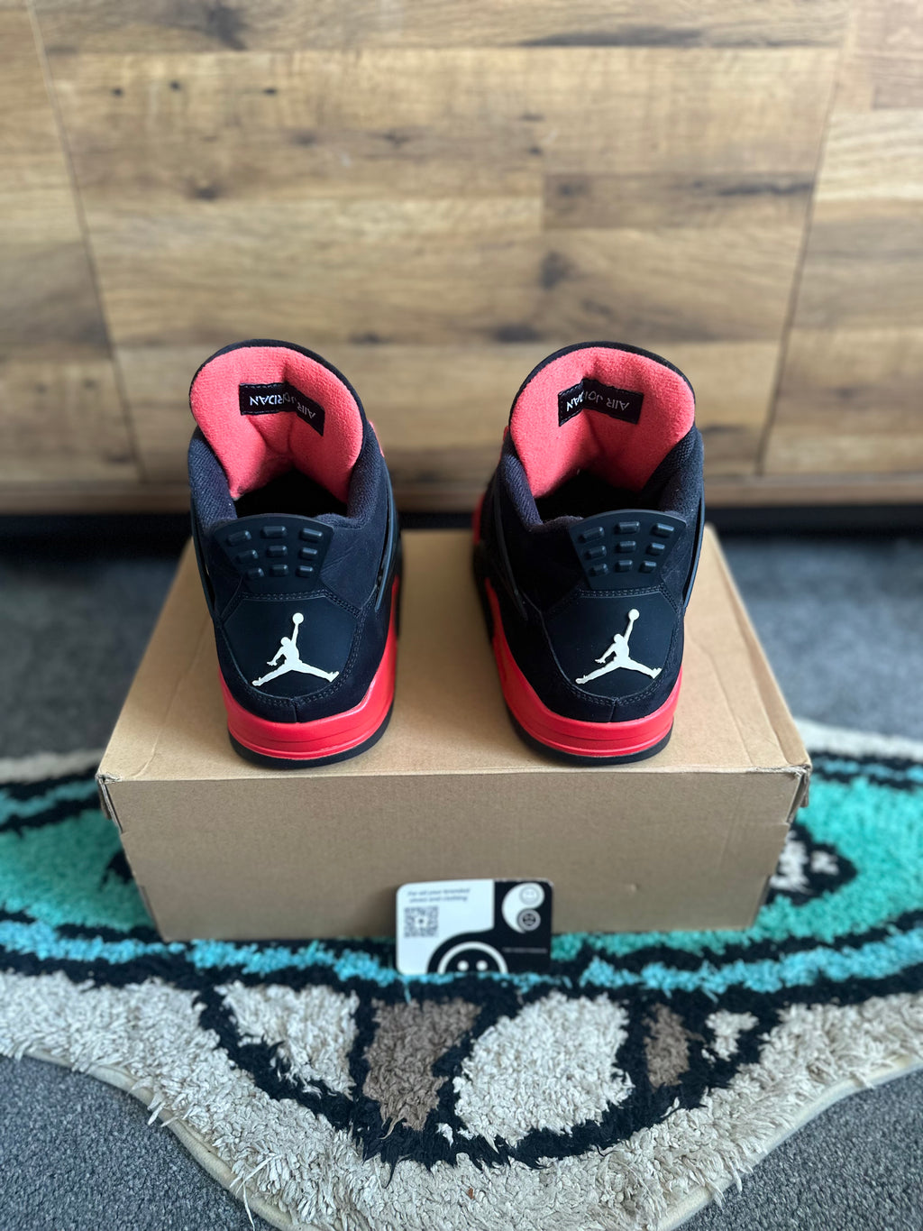 Nike Air Jordan 4 “Red Thunder ” U.K. 8.5