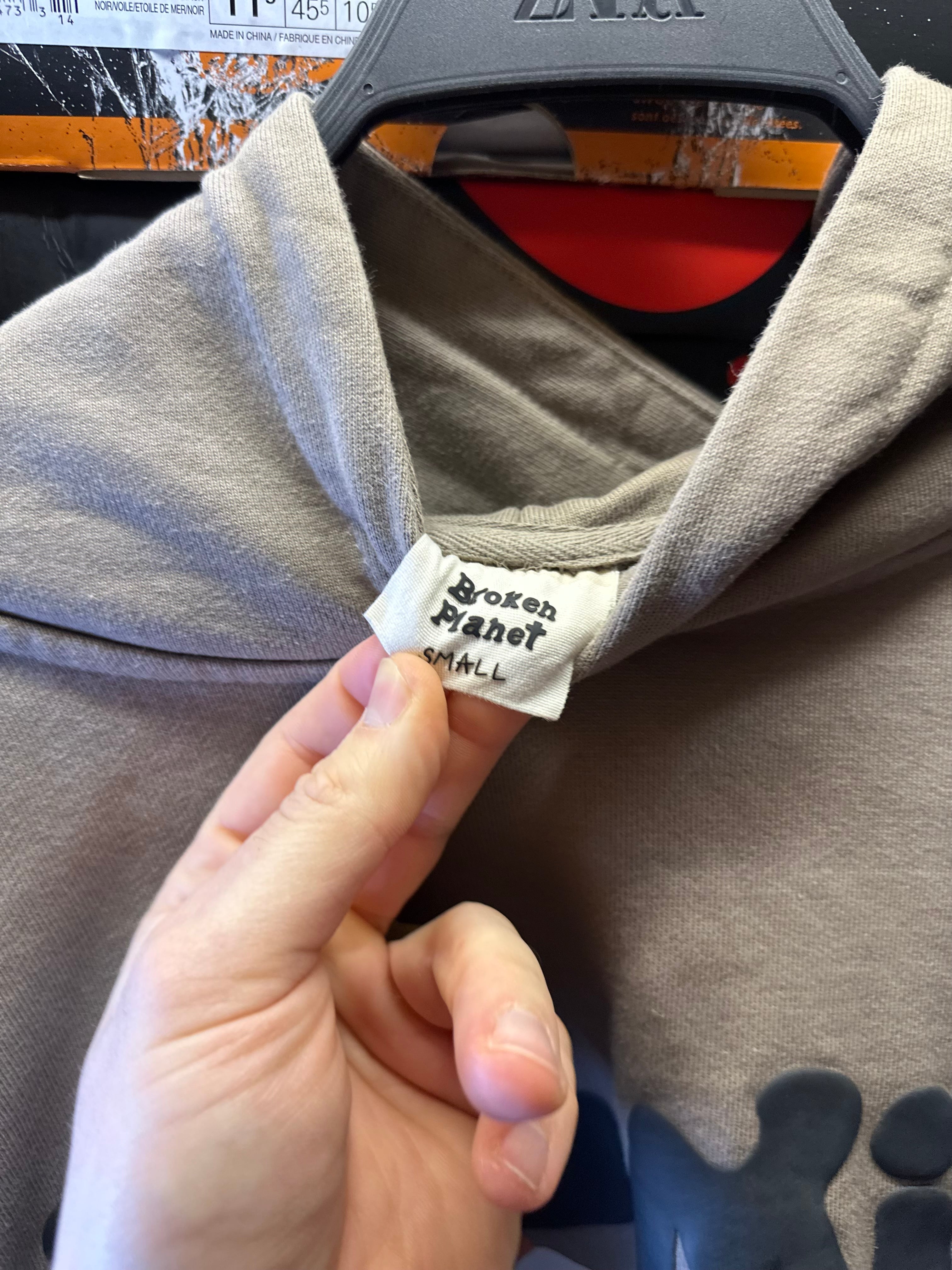 Broken Planet Hoodie “Cosmic Speed ” Size small