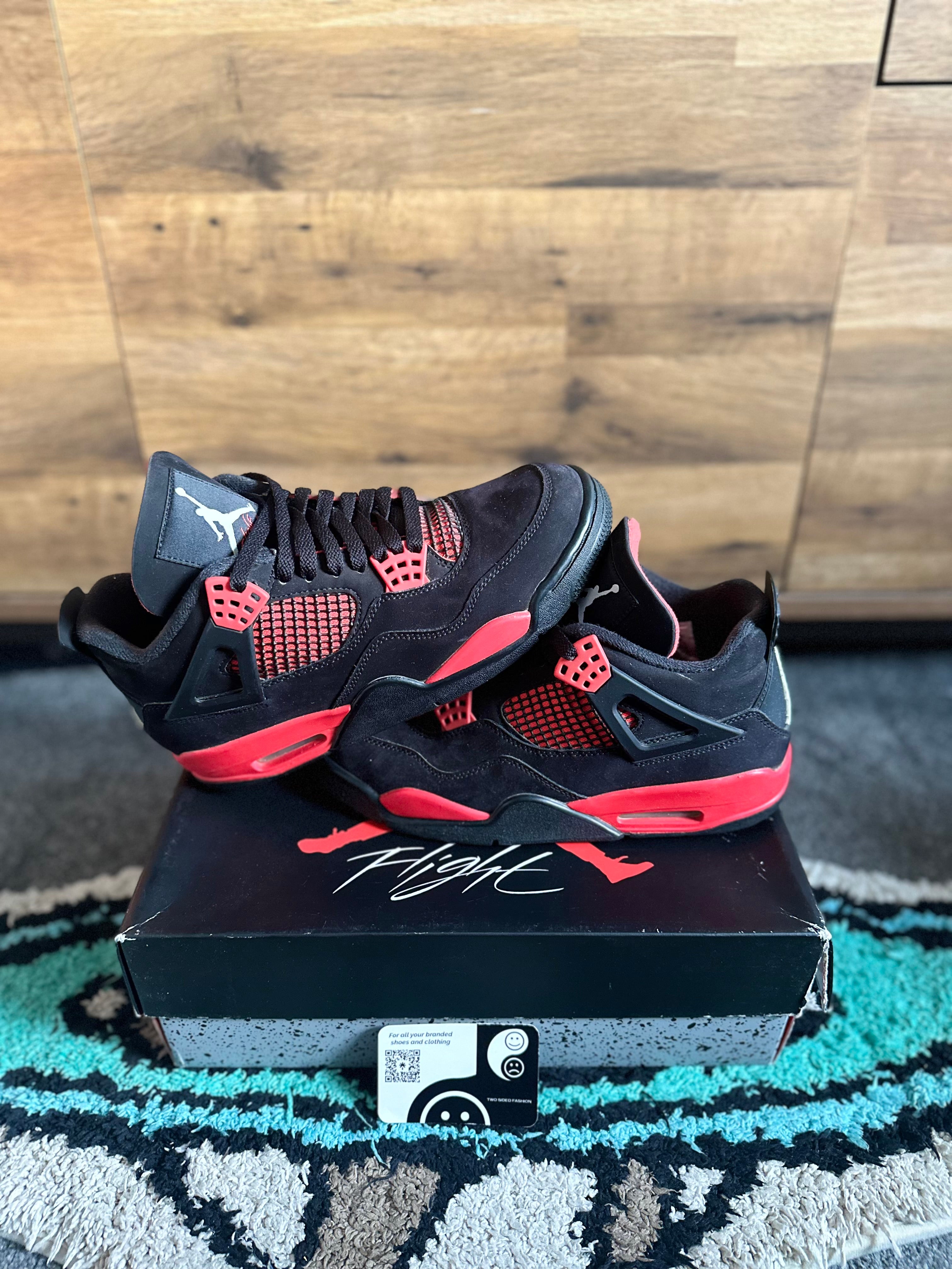 Nike Air Jordan 4 “Red Thunders” U.K. 7.5