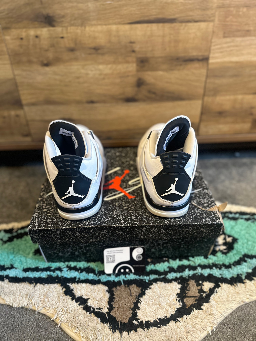 Nike Air Jordan 4 “Military Blacks” U.K. 8.5