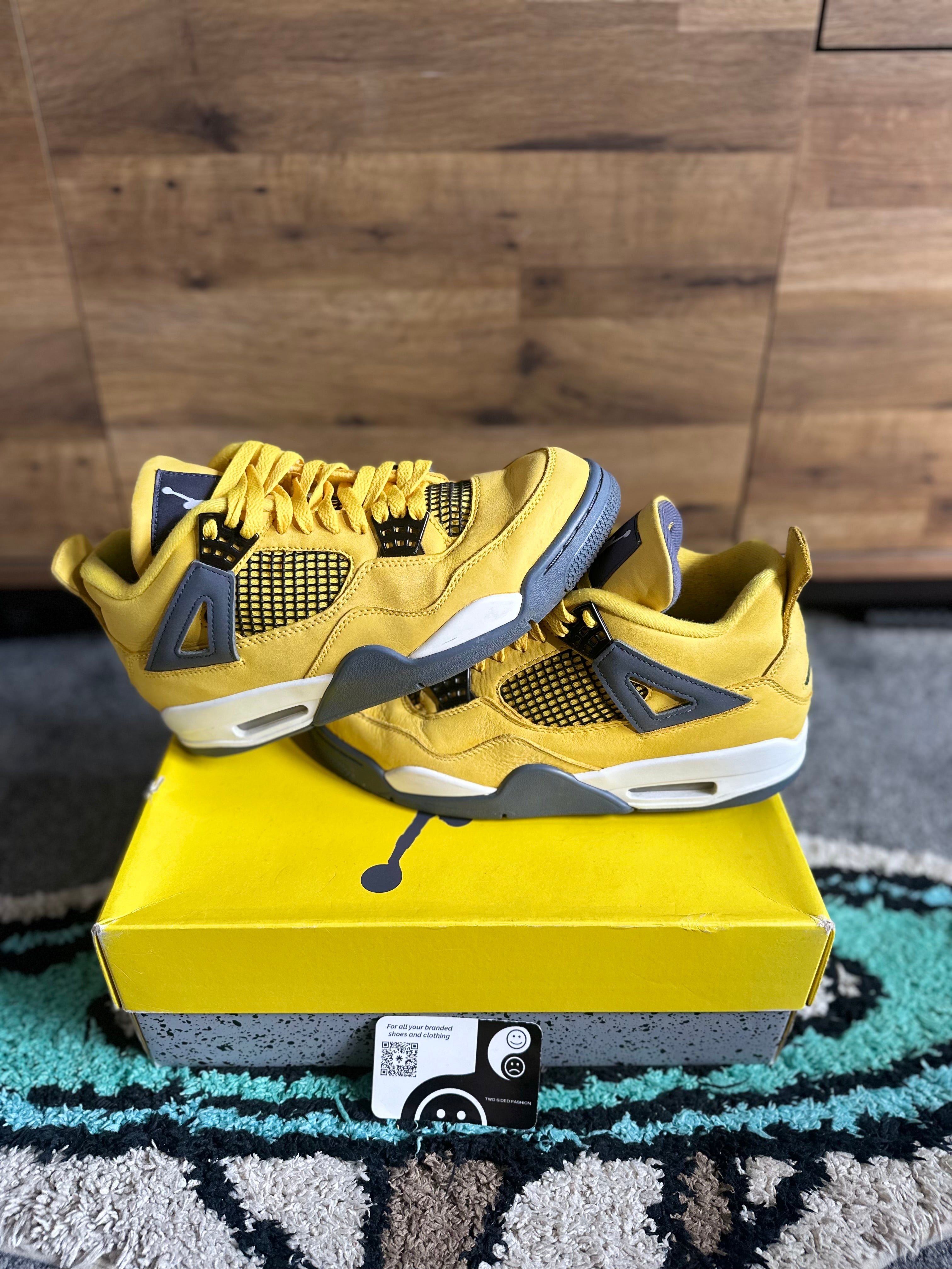 Nike Air Jordan 4 “Lightning” U.K. 7.5