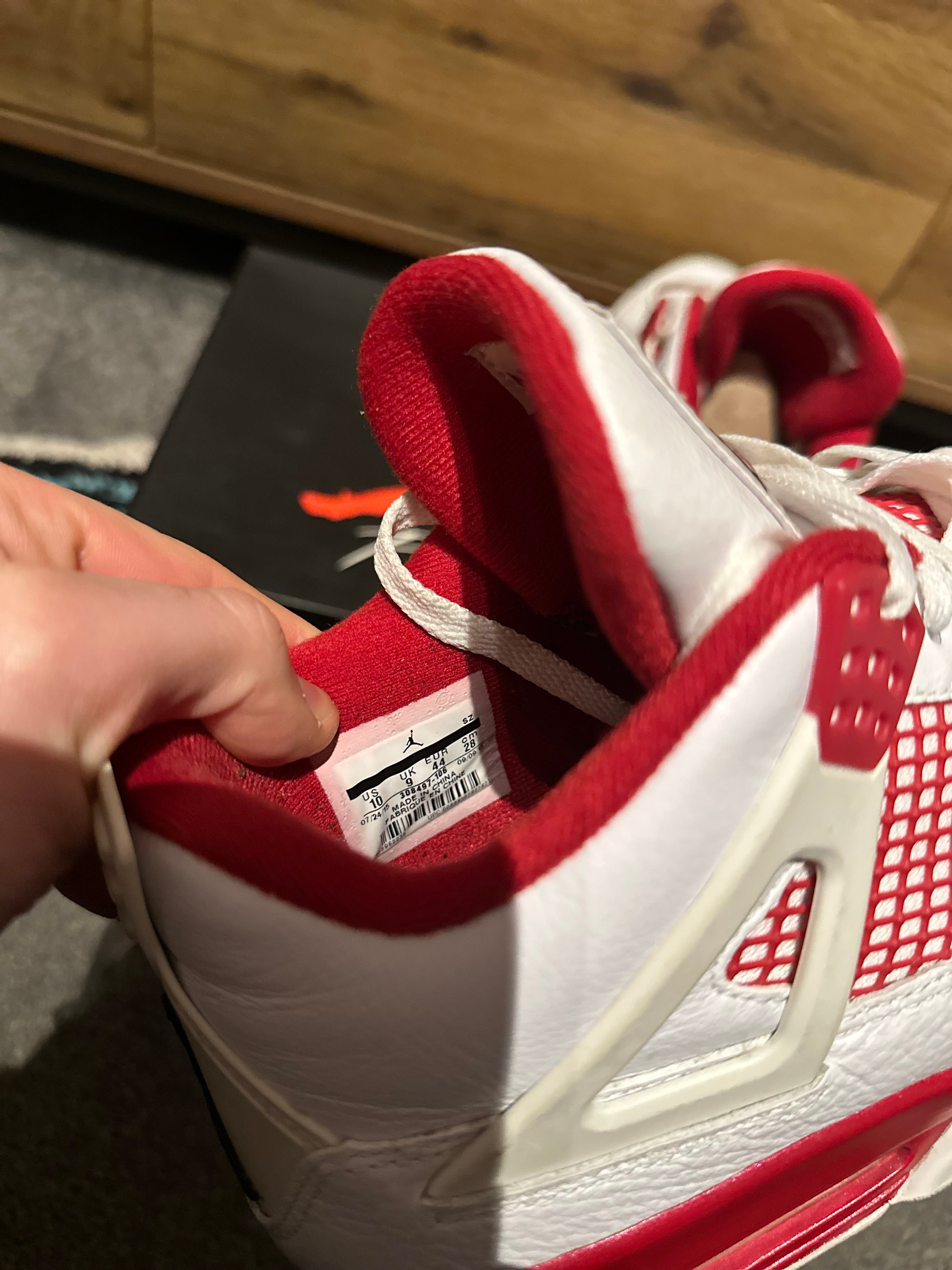 Nike Air Jordan 4 “ Alternate 89 ” U.K. 9