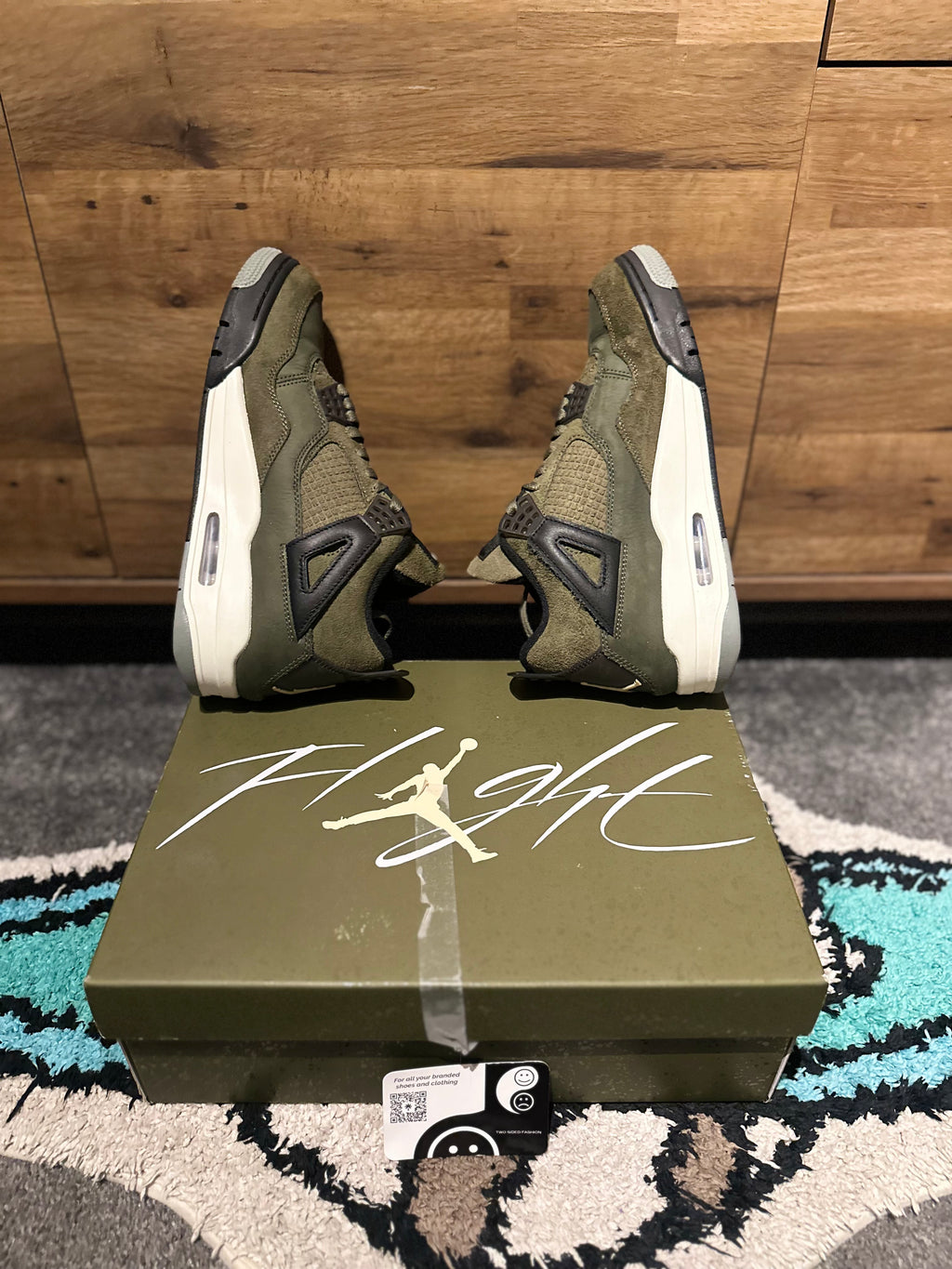 Nike Air Jordan 4 “ Craft Medium Olive ” U.K. 8