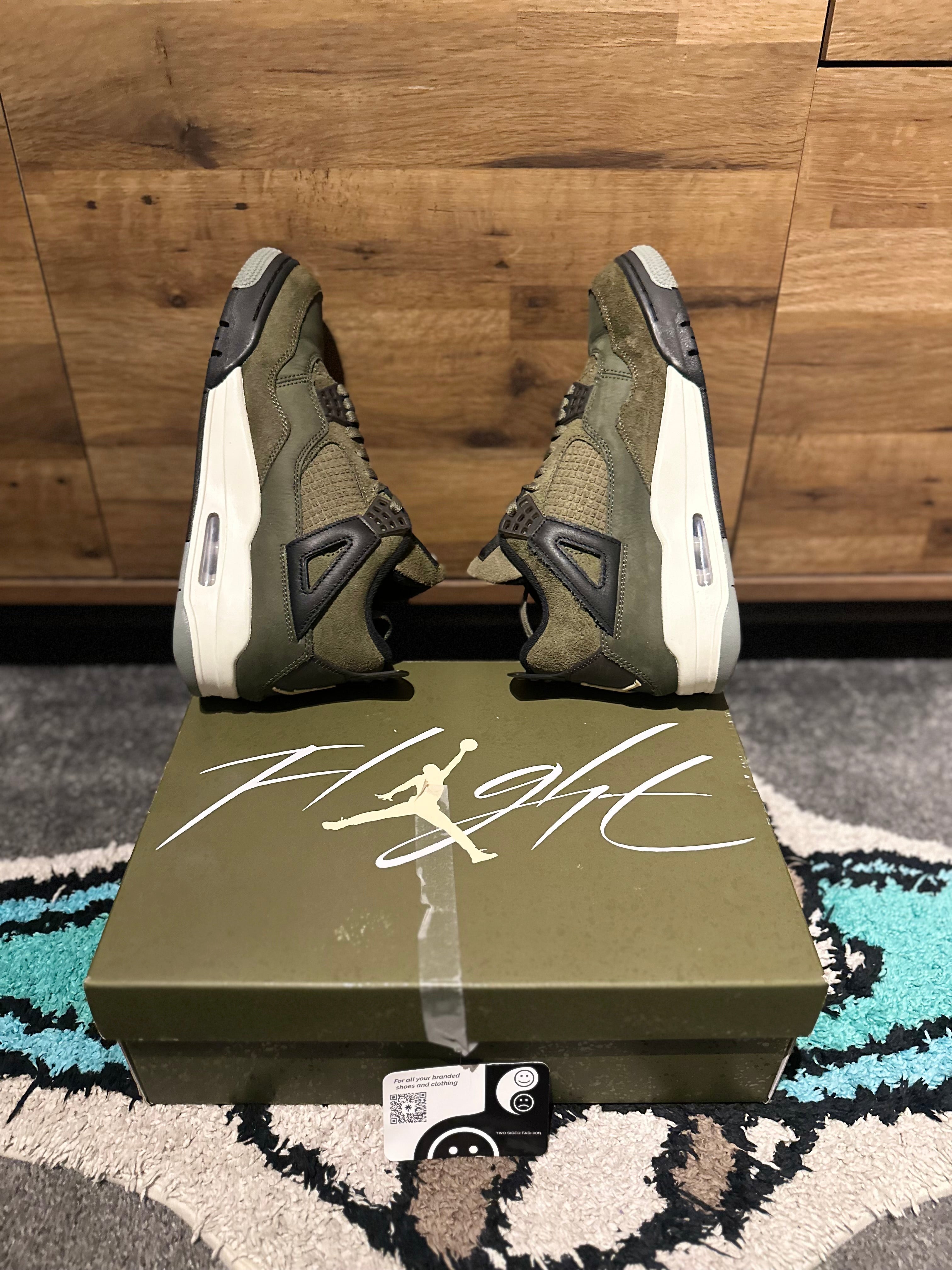 Nike Air Jordan 4 “ Craft Medium Olive ” U.K. 8