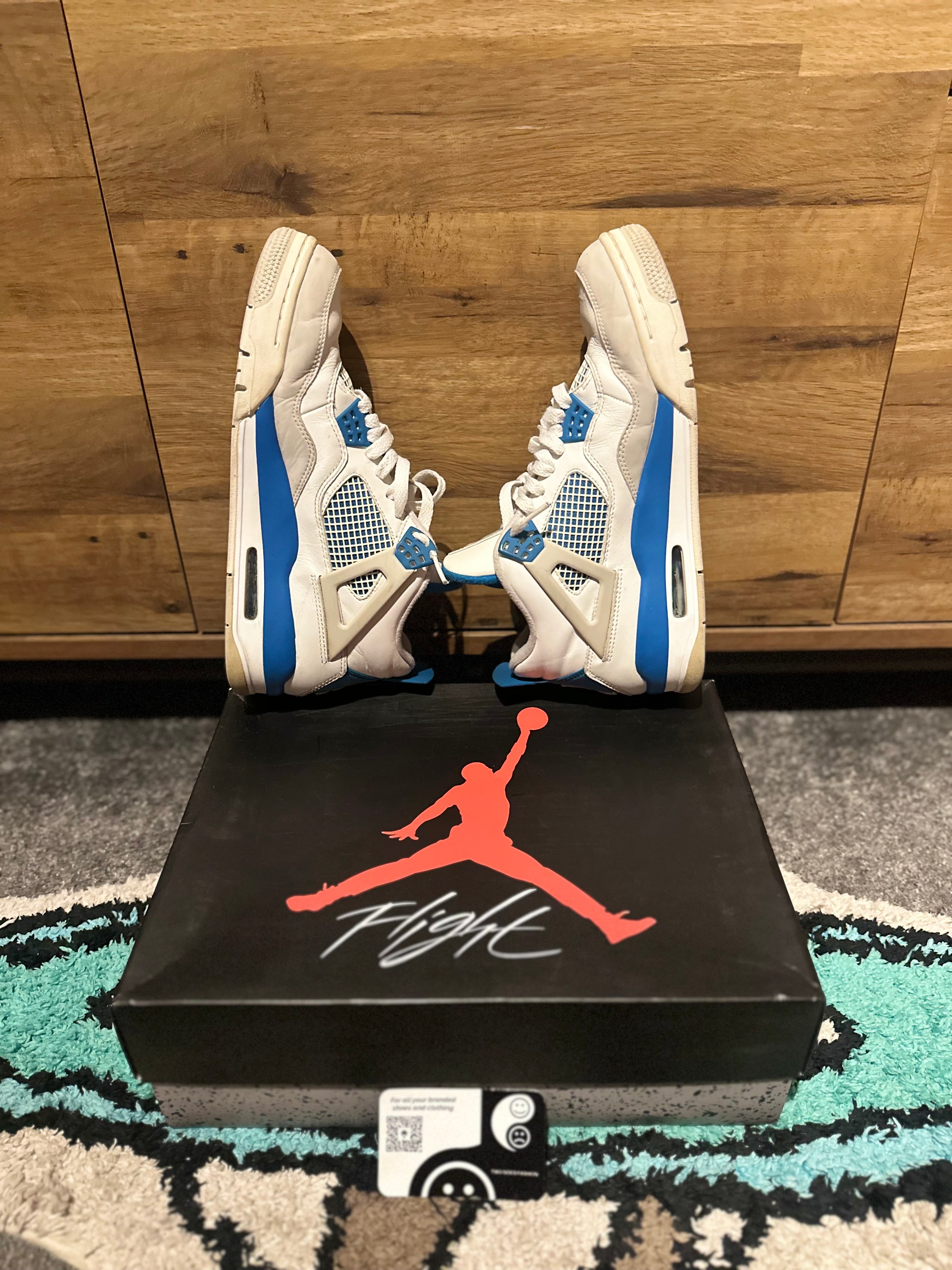 Nike Air Jordan 4 “military blue 2012” U.K. 8