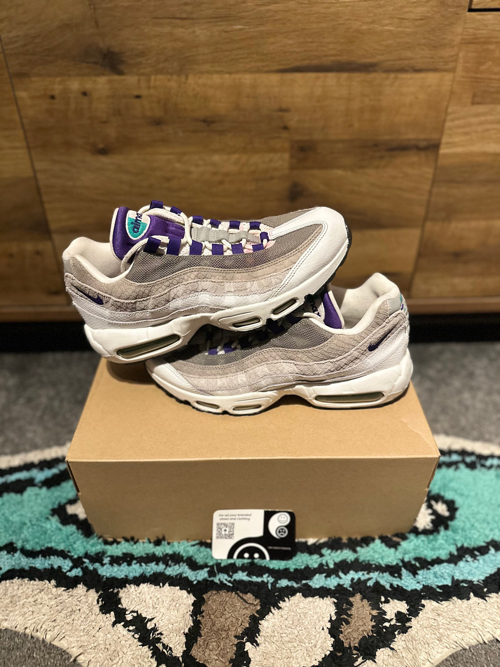 Nike Air max 95 “Grape Snakeskin” U.K. 7