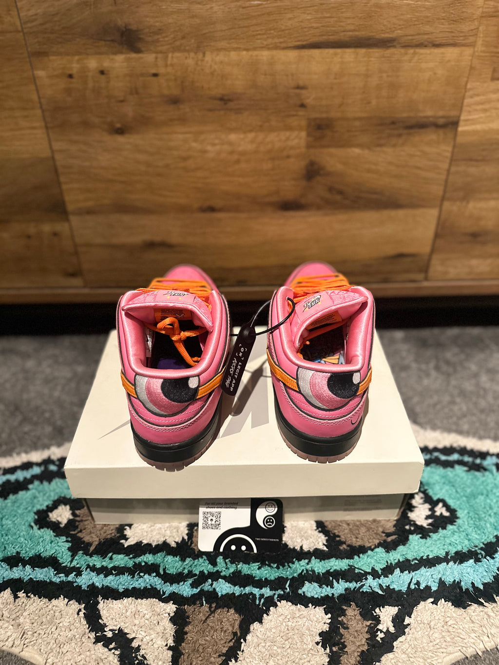 Nike dunk SB Powerpuff girls “Blossom” U.K. 8