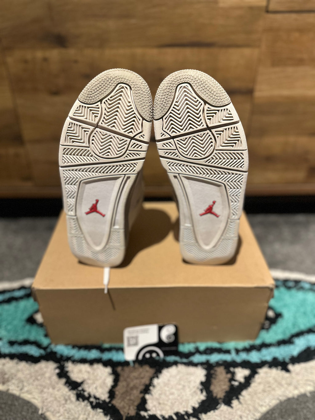 Nike Air Jordan 4 “White Oreo” U.K. 7