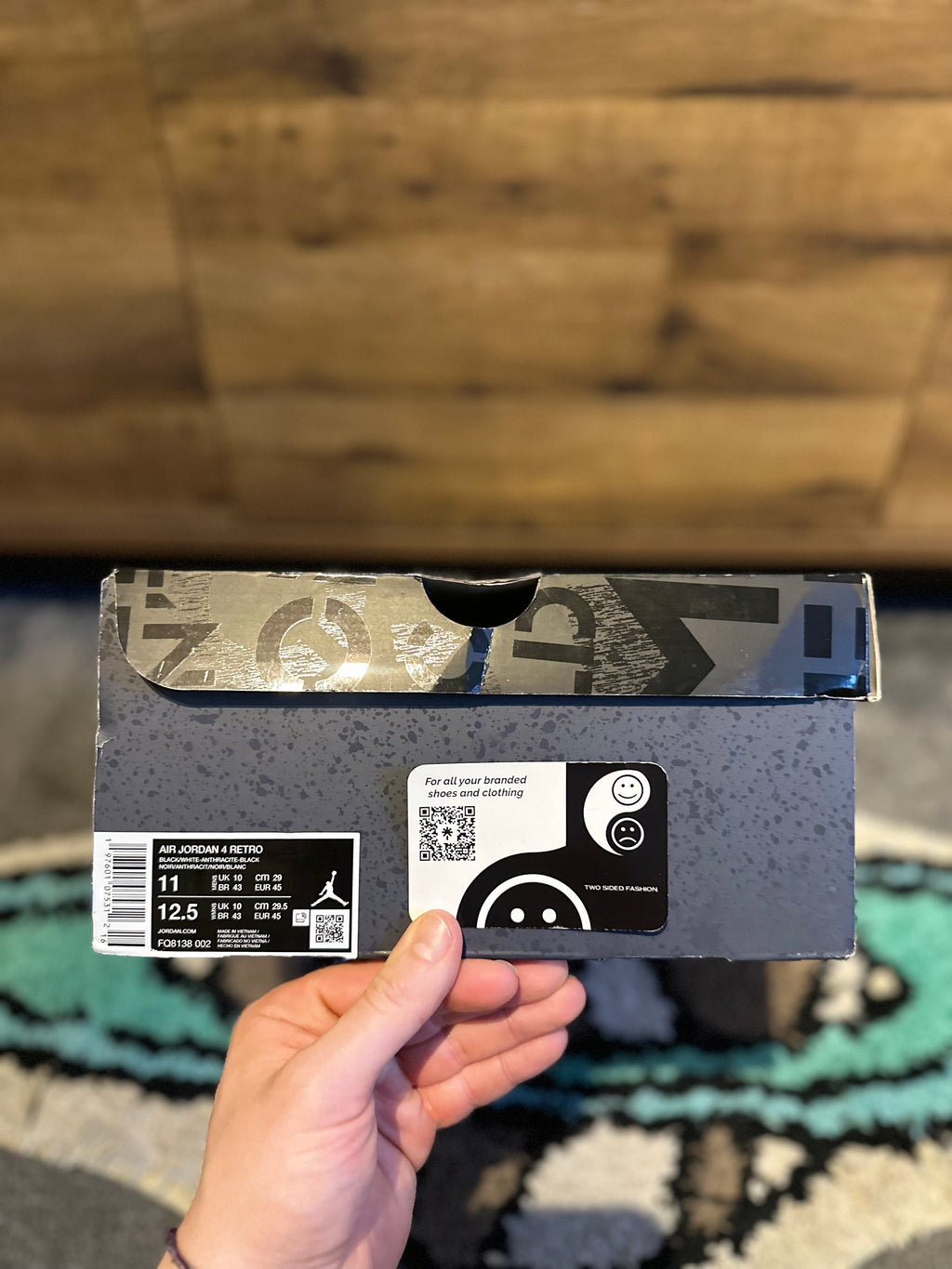 Nike Air Jordan 4 “Fear ” U.K. 10