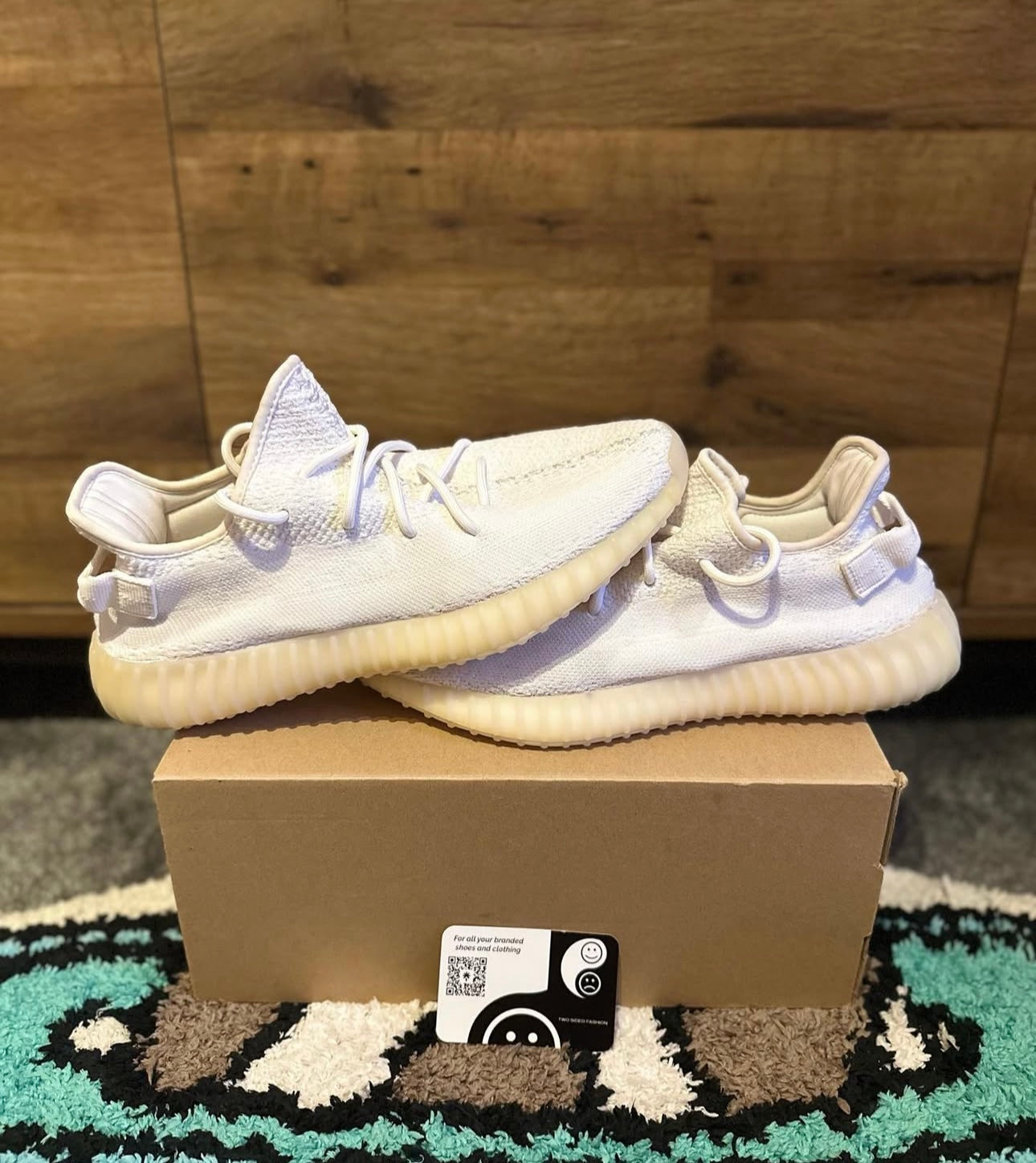 yeezy 350 triple white U.K. 9.5