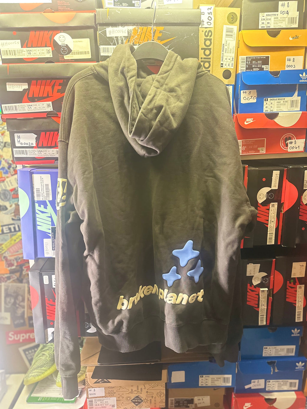 Broken Planet hoodie  “Escape To The Future” Size Medium to Larger