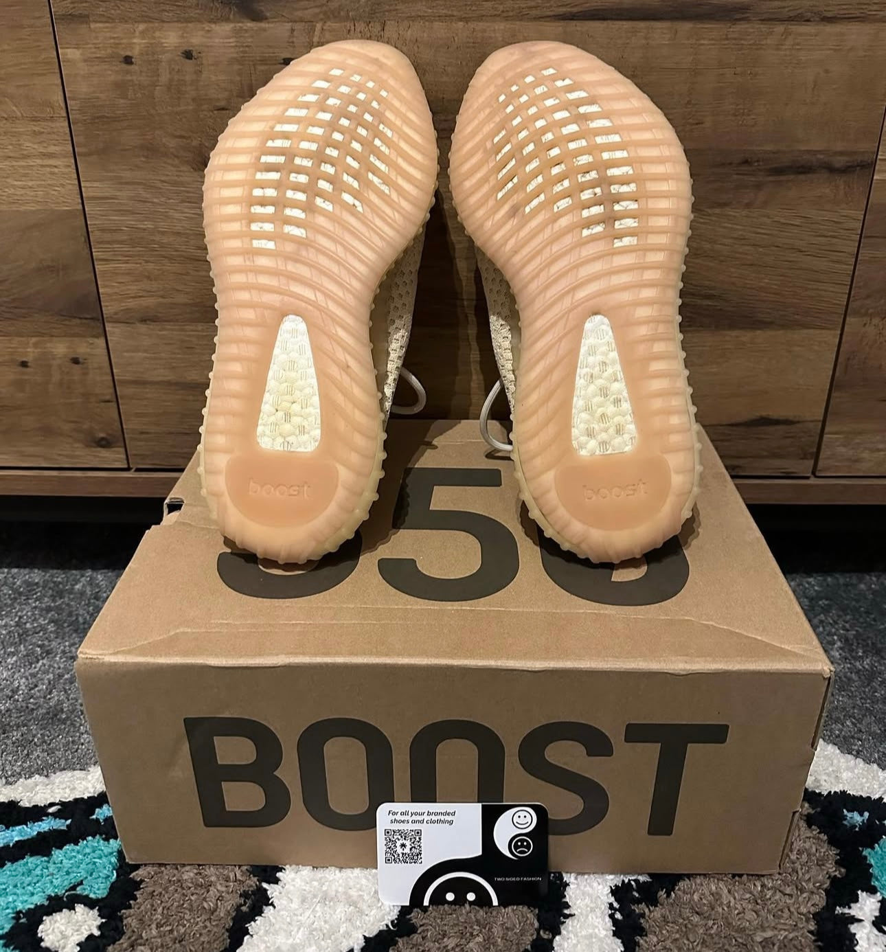 Yeezy 350 V2 “linen” U.K. 8.5
