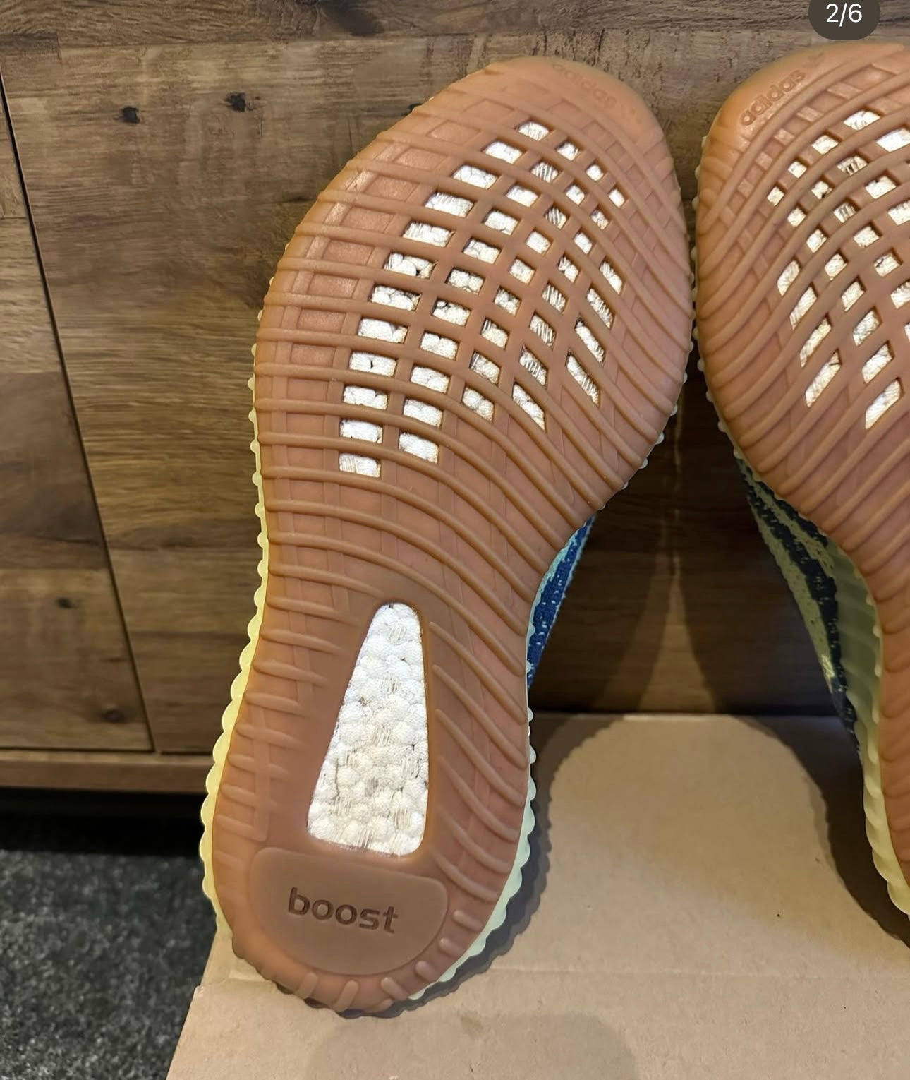 Yeezy 350 V2 “semi frost” U.K. 8