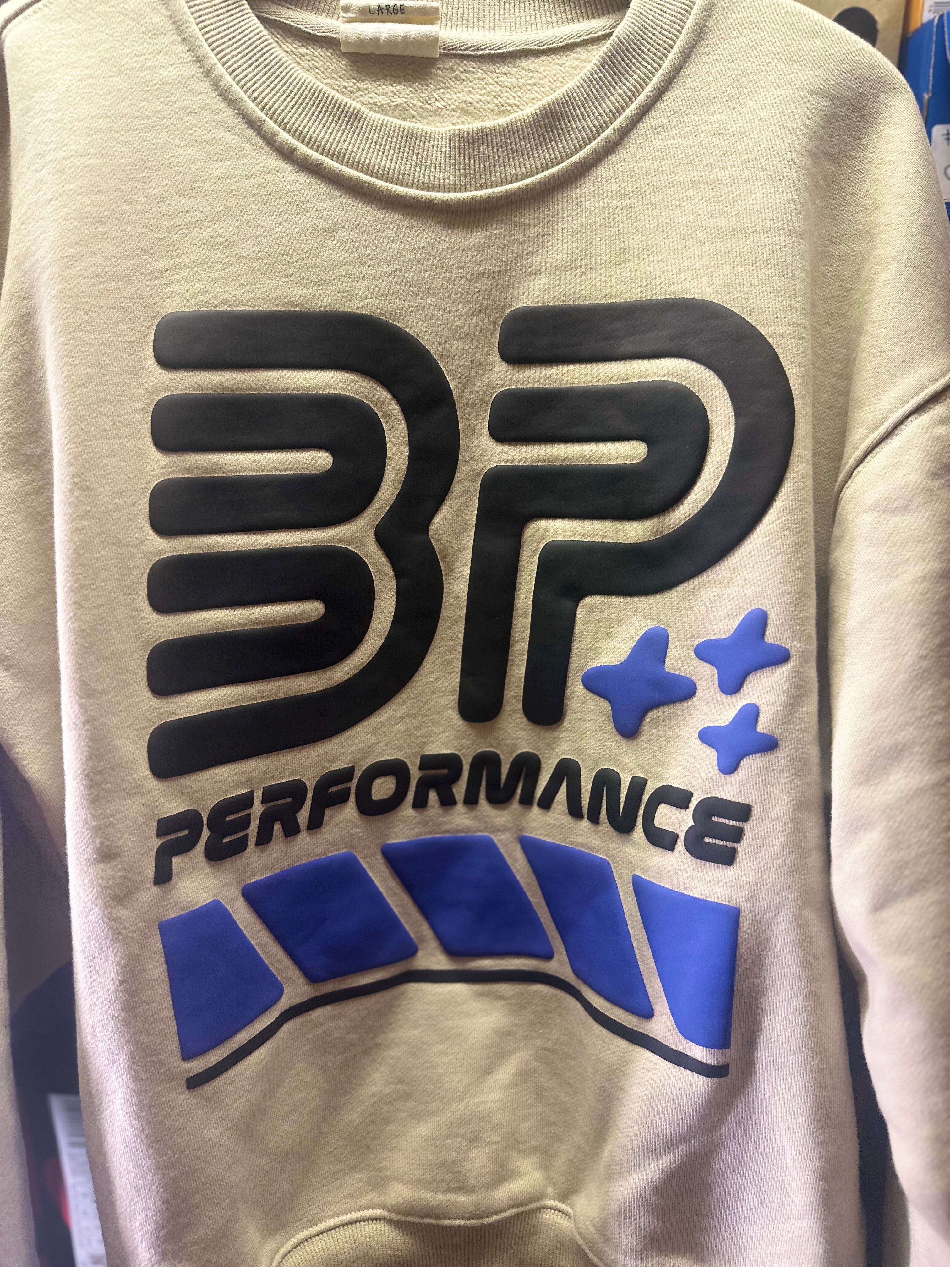 Broken Planet Sweatshirt “BP Performance  ” Size Larger