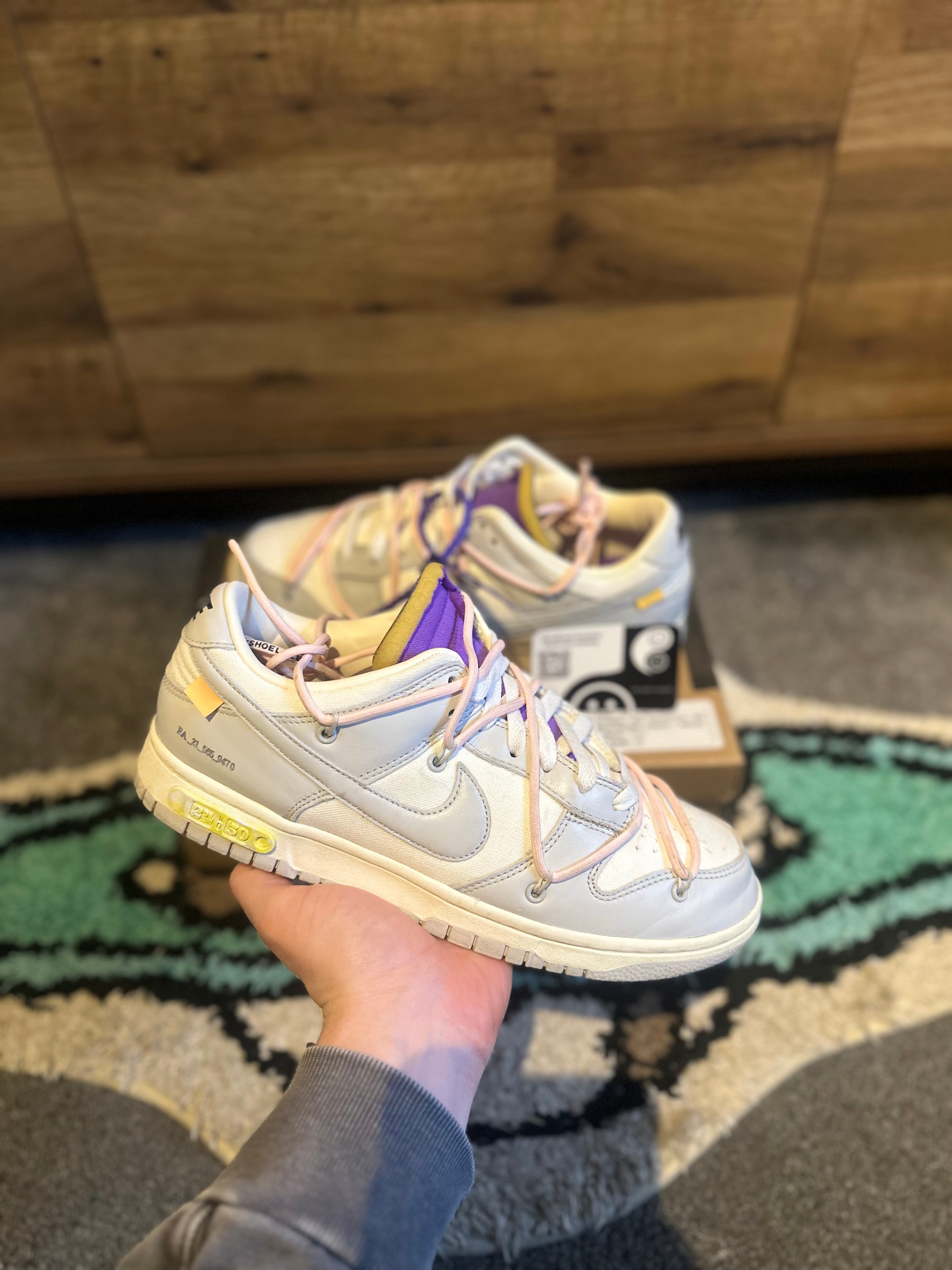 Nike Dunk Off-White “Lot 24” U.K. 8